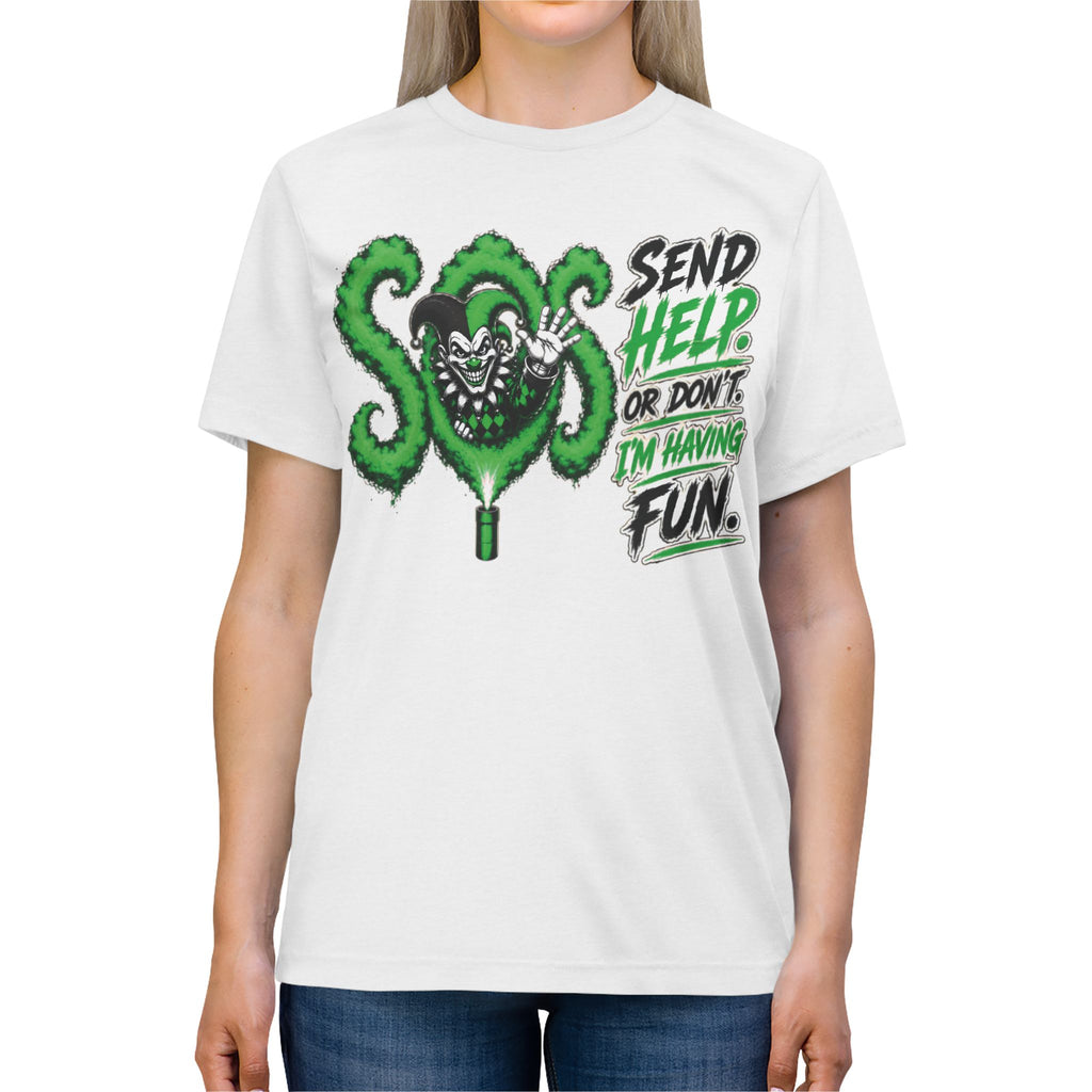 Shyftee "Send Help" Tee (Green)