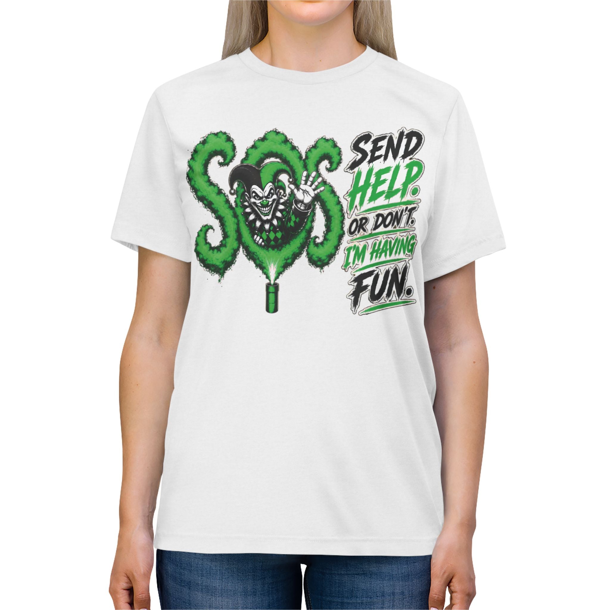 Shyftee "Send Help" Tee (Green)