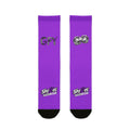 Shyftee "Gambler" Crew Socks (Purple)