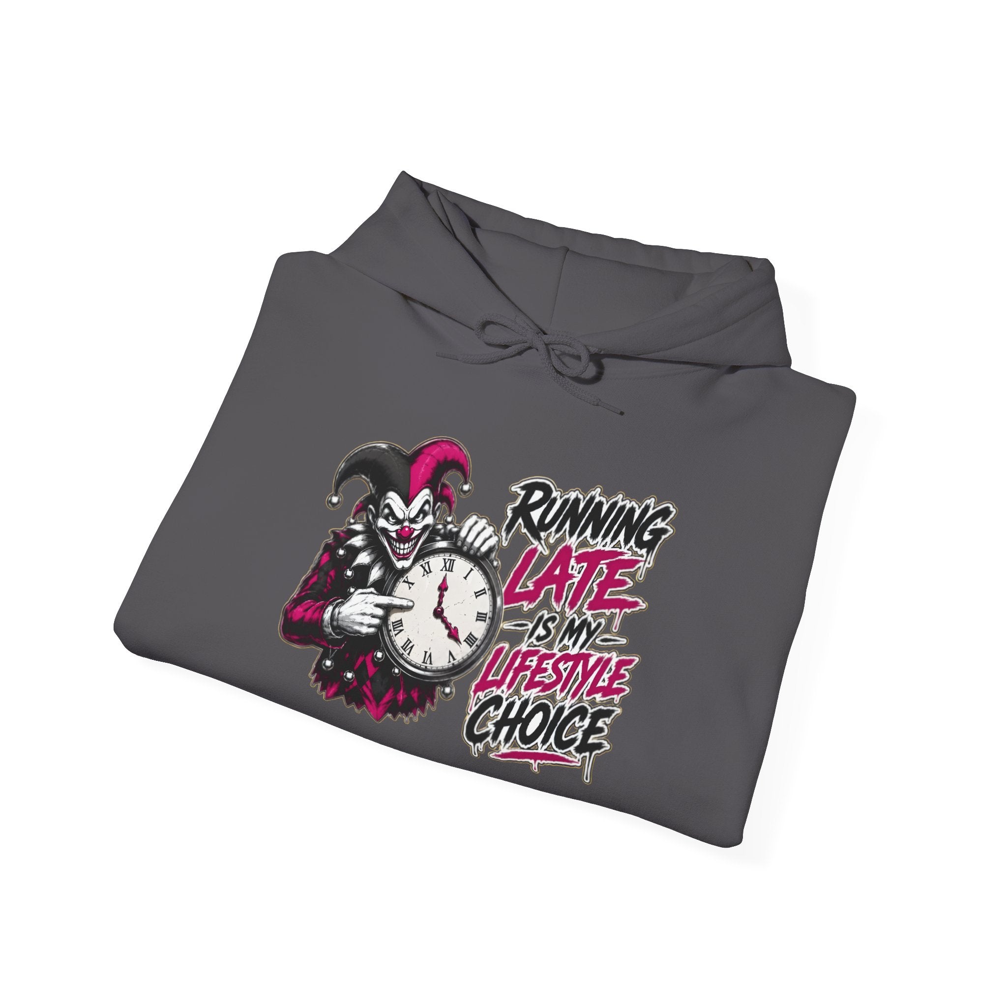 Shyftee "Late is my Lifestyle" Hoodie (Pink)