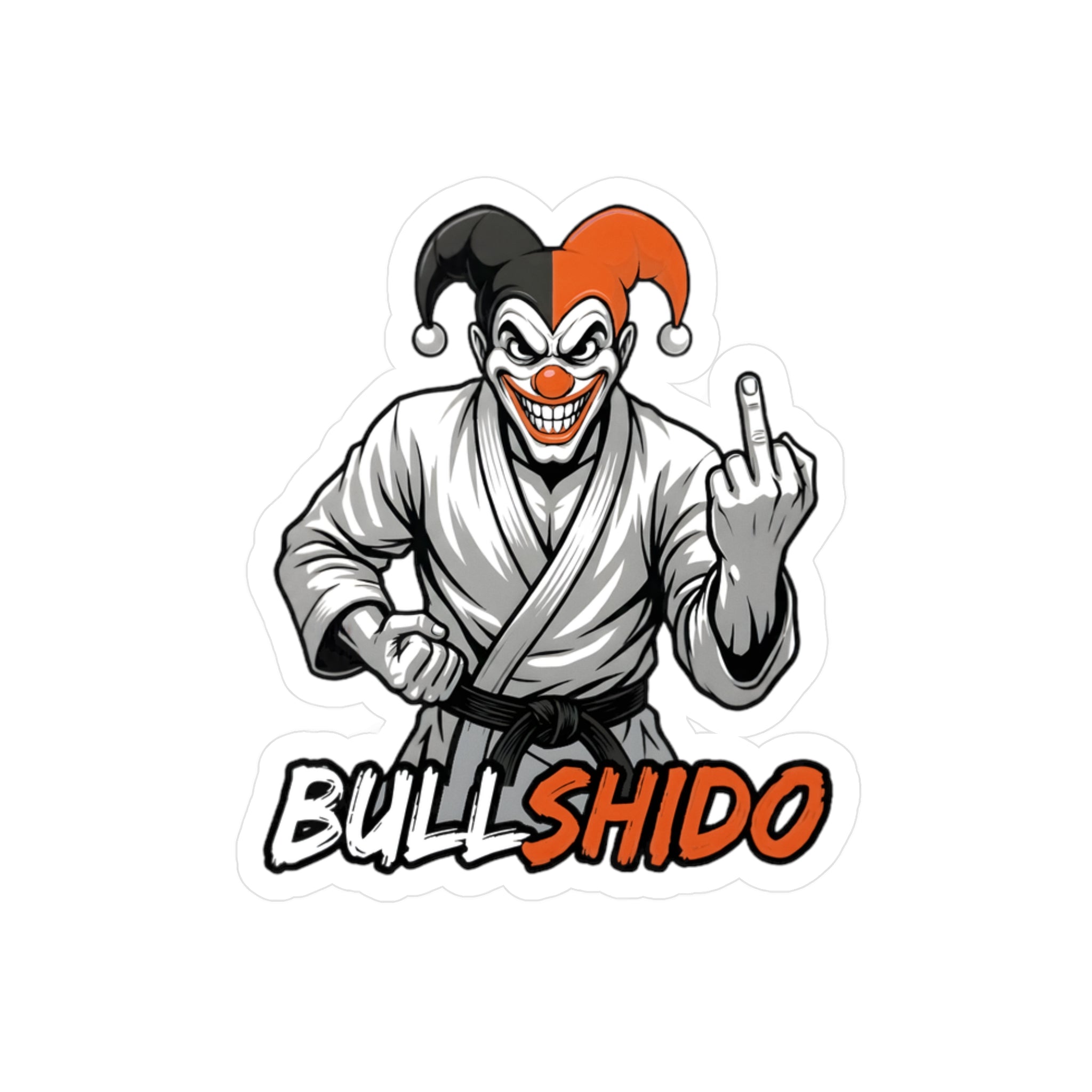Shyftee "Bullshido" Sticker (Orange)