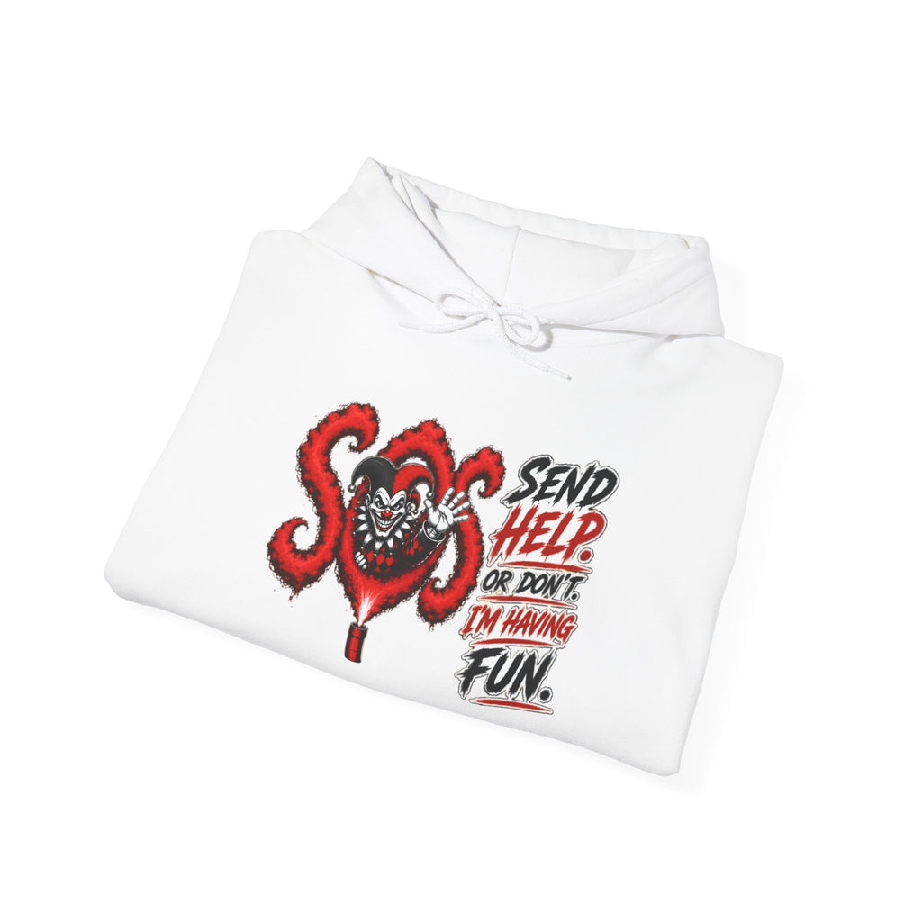 Shyftee "Send Help" Hoodie (Red)