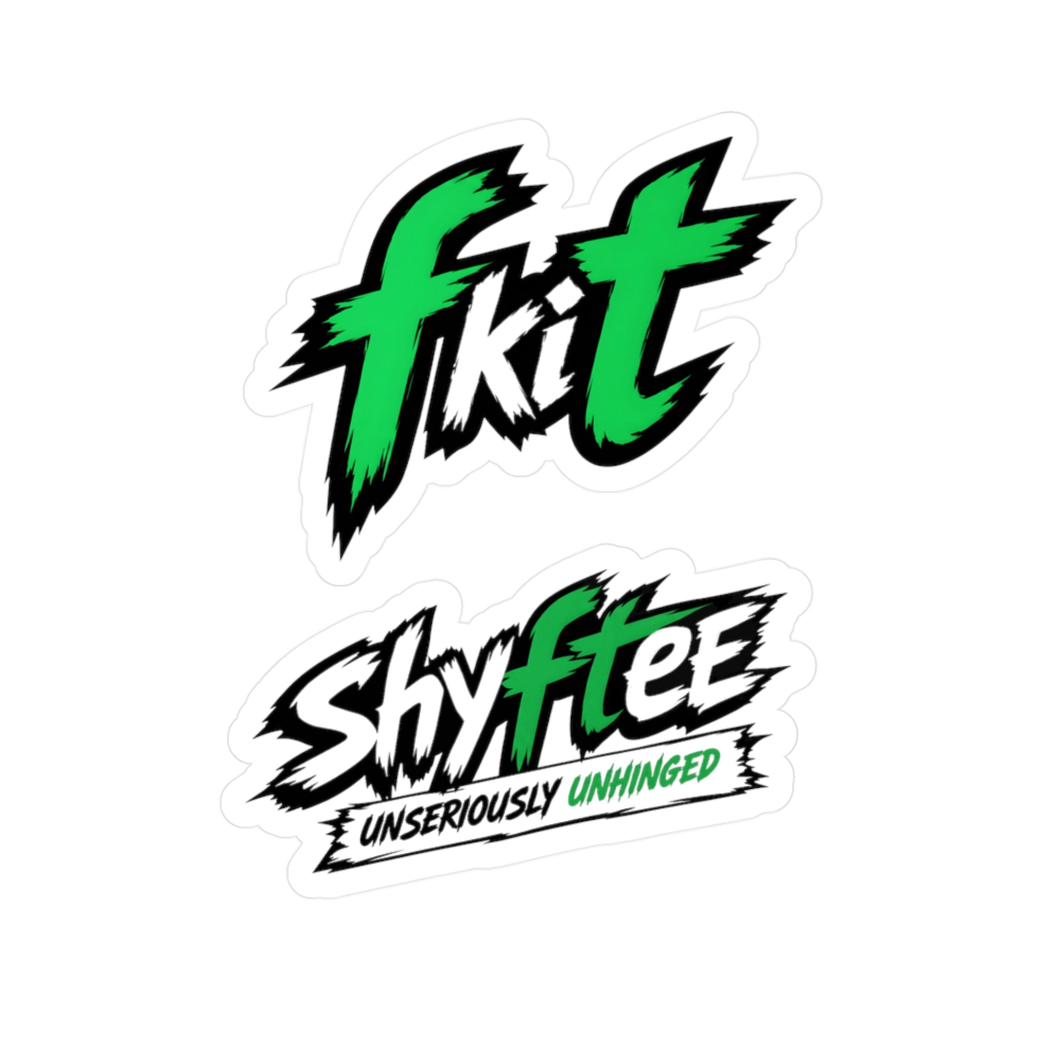 Shyftee Signature Stickers (Green)