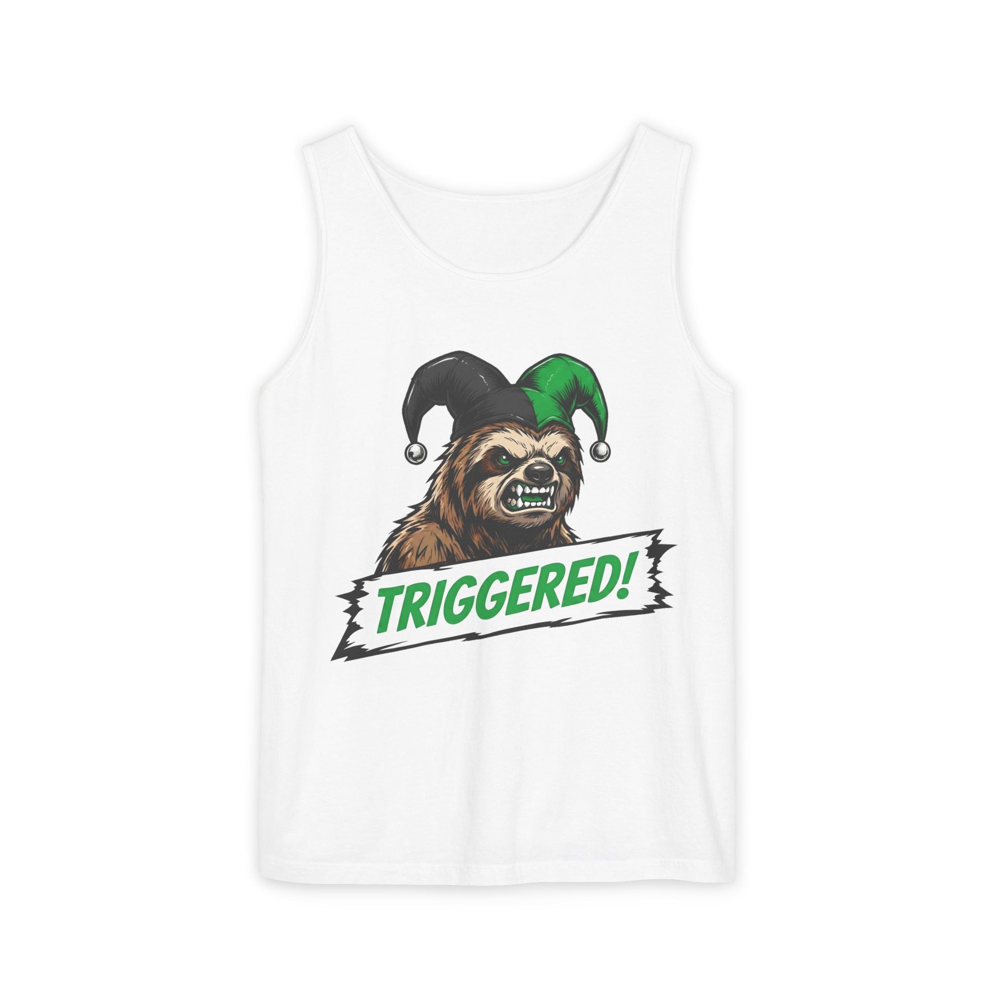 Shyftee "Triggered" Tank Top (Green)