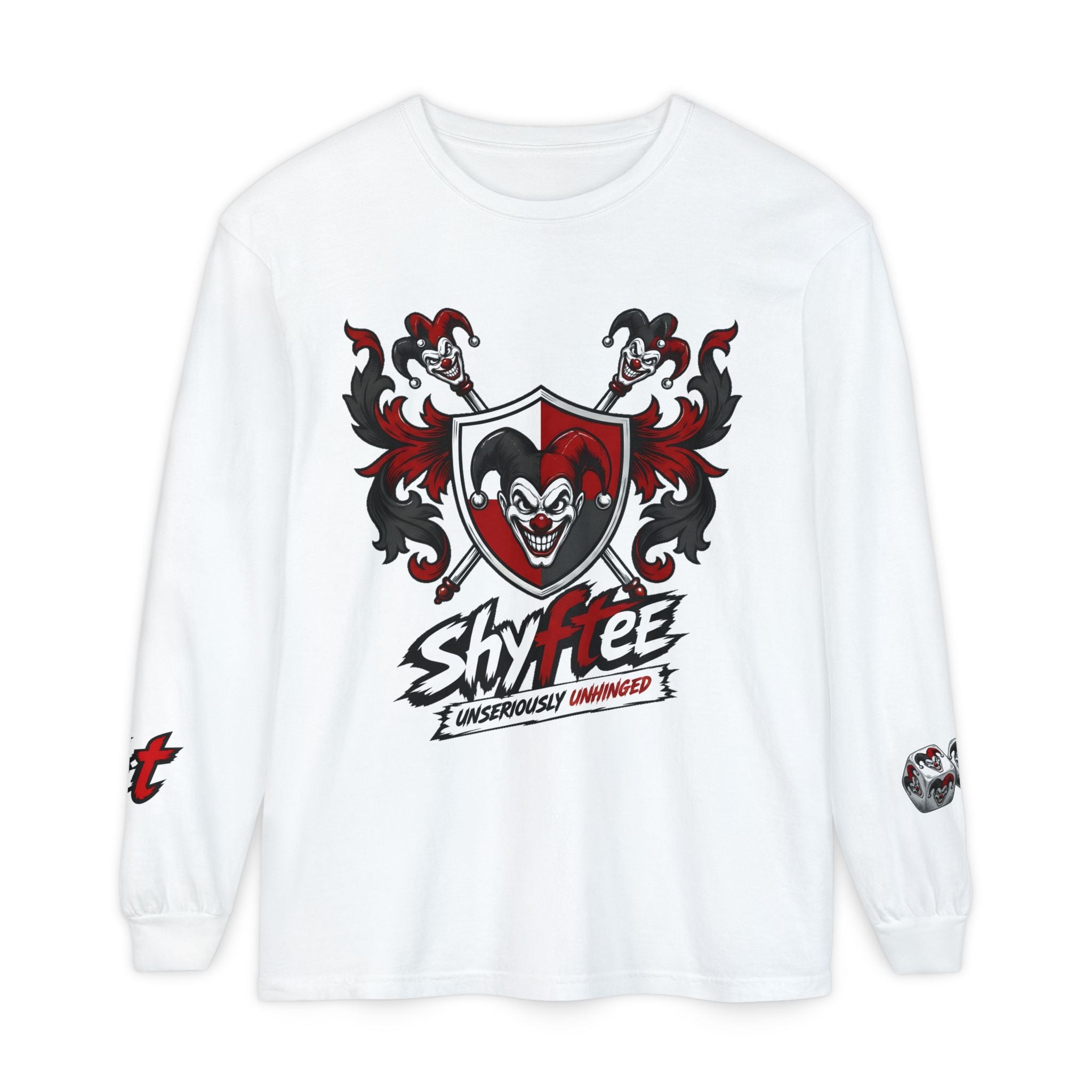 Shyftee "Coat of Arms" Long-Sleeve (Red)