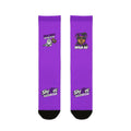 Shyftee "Sidekick" Crew Socks (Purple)