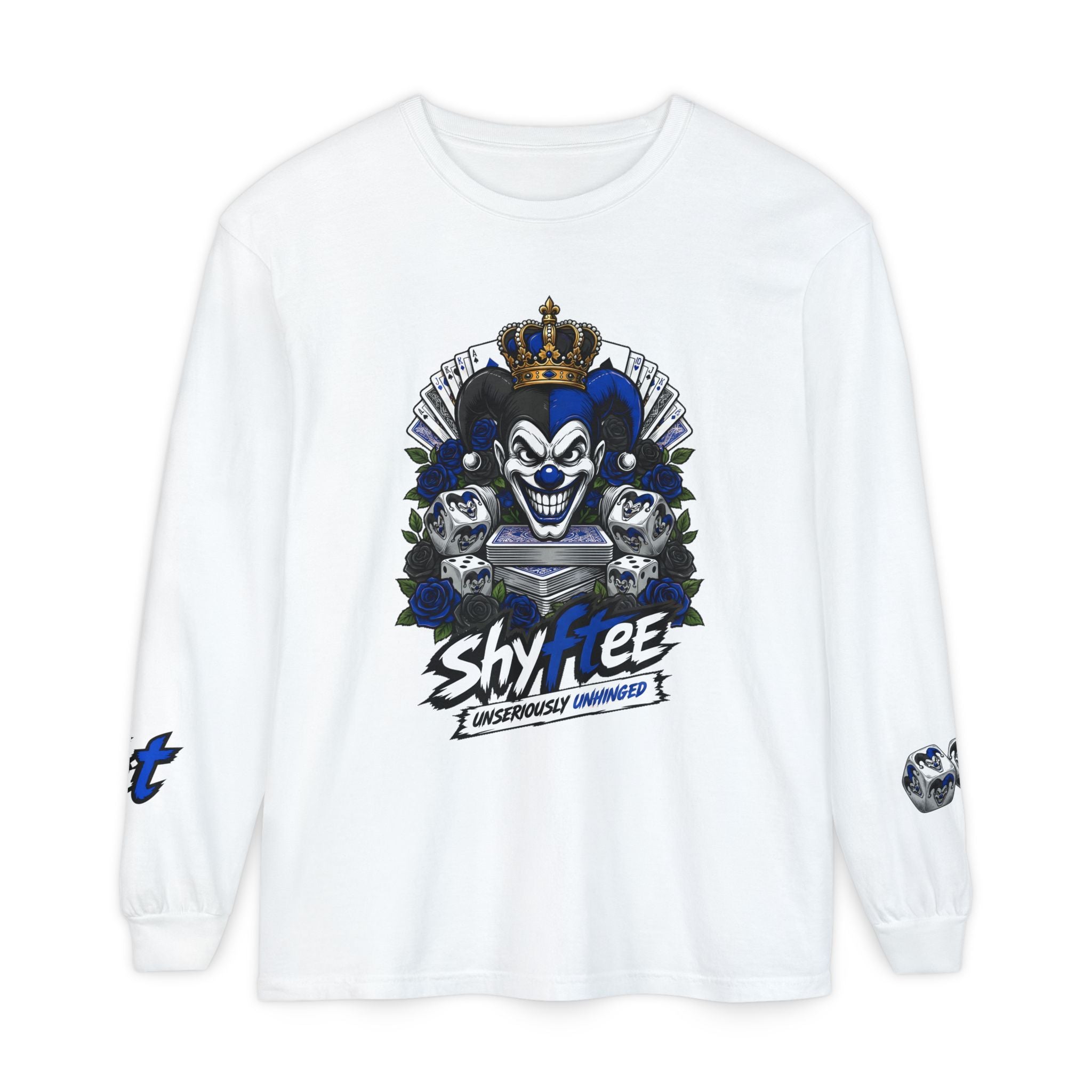 Shyftee "Stacked" Long-Sleeve (Blue)