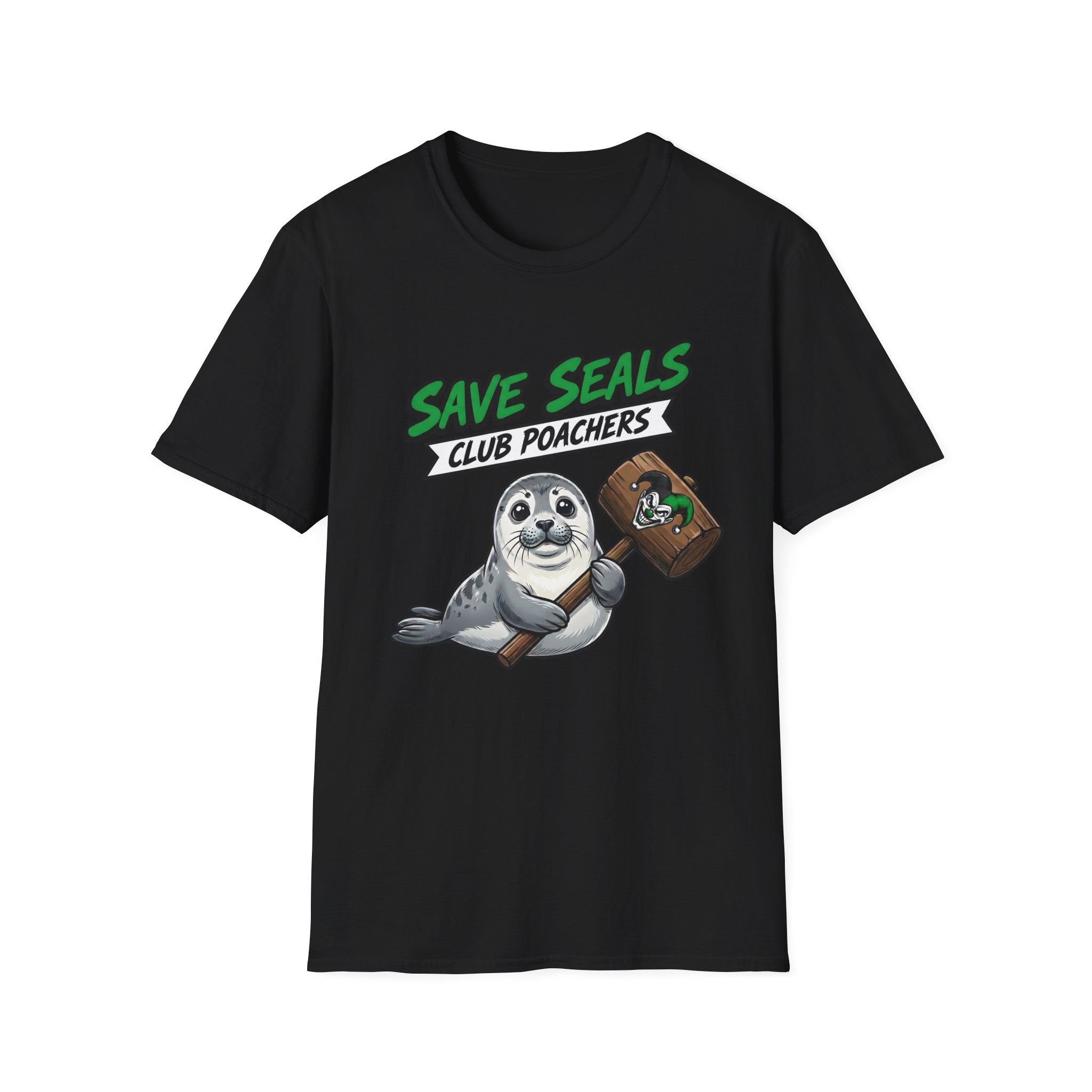 Shyftee "Save Seals - Club Poachers" Tee (Green)