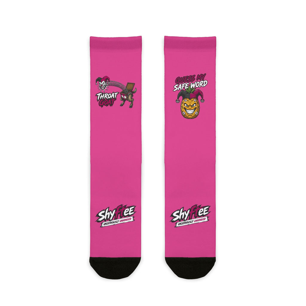 Shyftee "Offensive" Crew Socks (Pink)