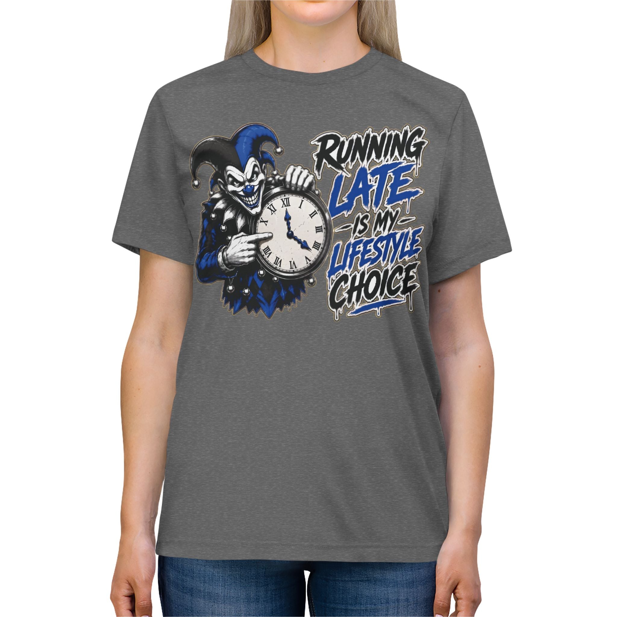 Shyftee "Late is my LIfestyle" Tee (Blue)