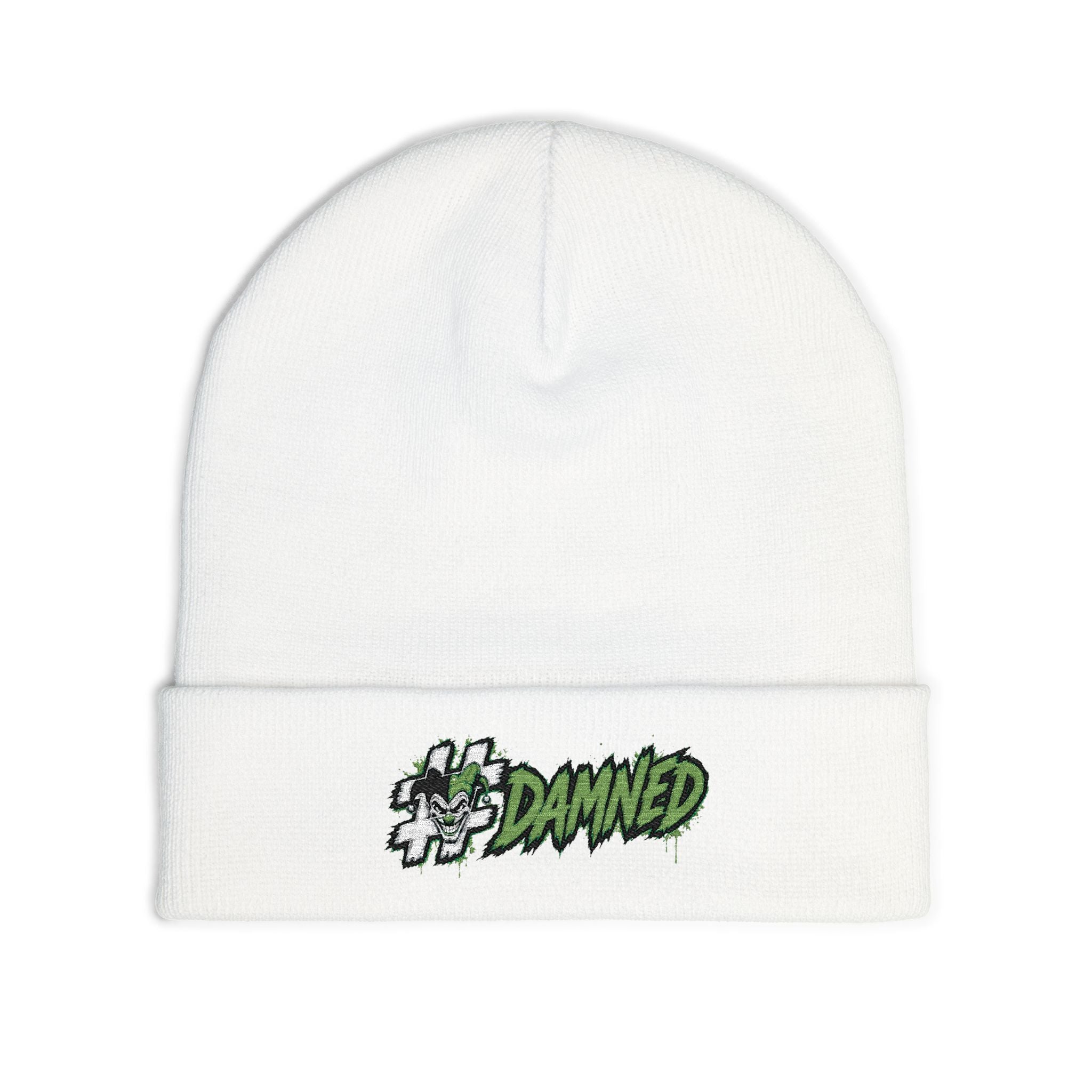 Shyftee "#Damned" Knit Beanie (Green)