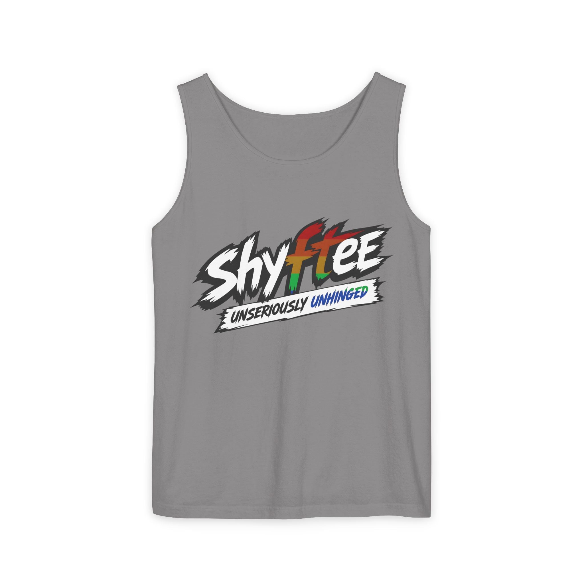 Shyftee "Unseriously Unhinged" Tank Top (Pride-Inspired)