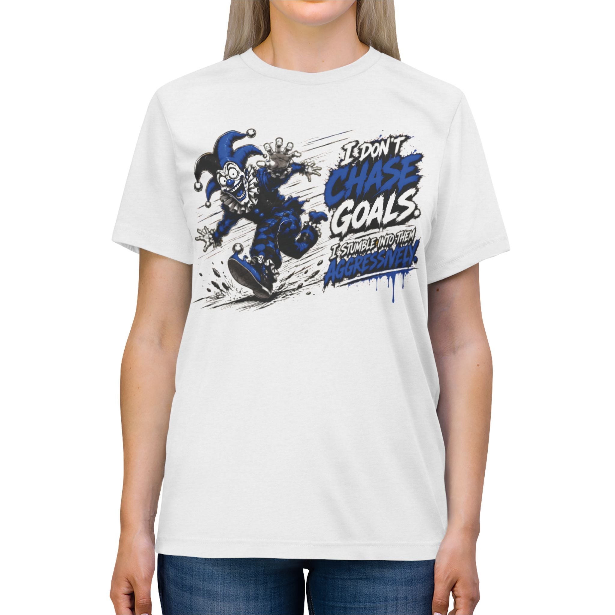Shyftee "Don't Chase Goals" Tee (Blue)
