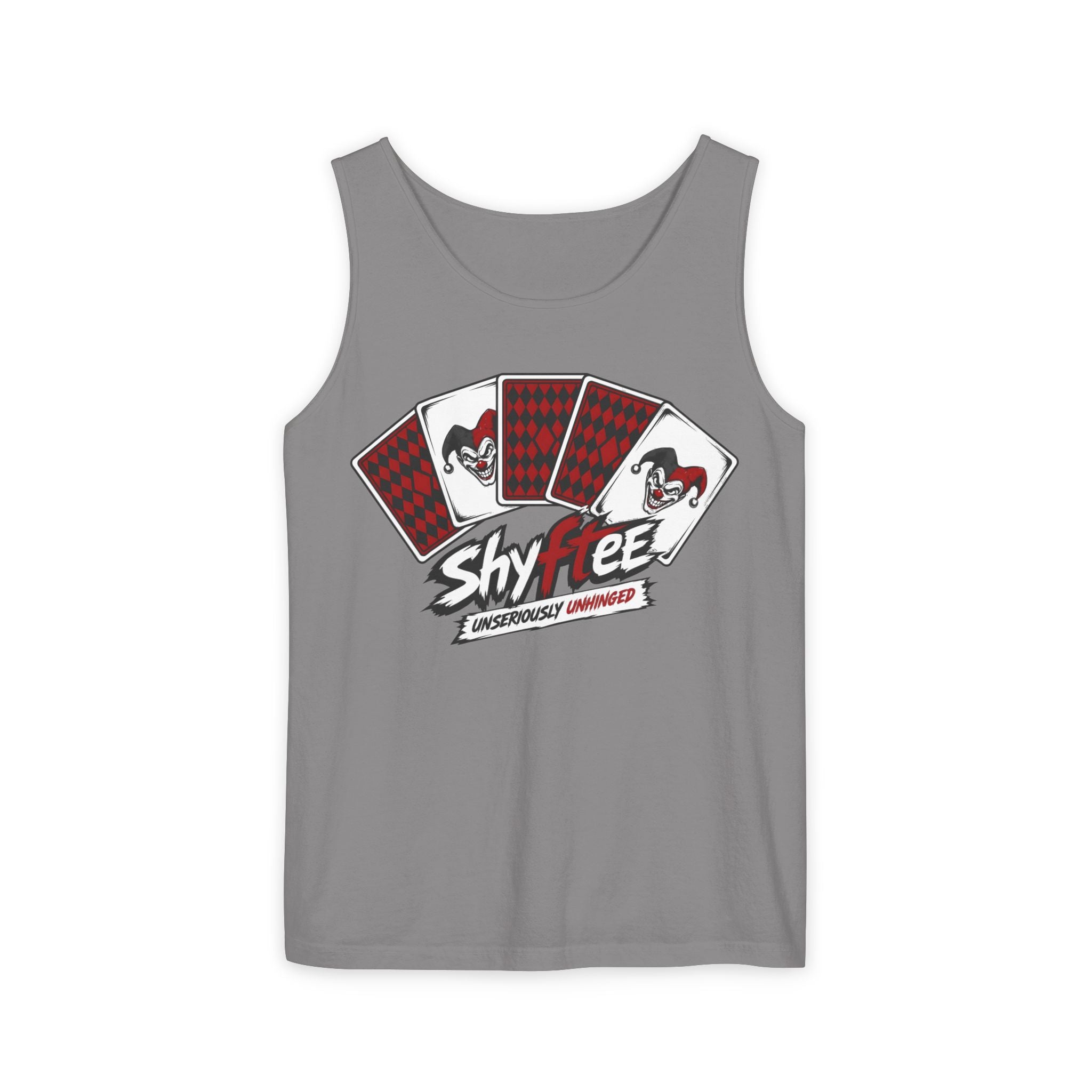 Shyftee "Stacked Deck" Tank Top (Red)