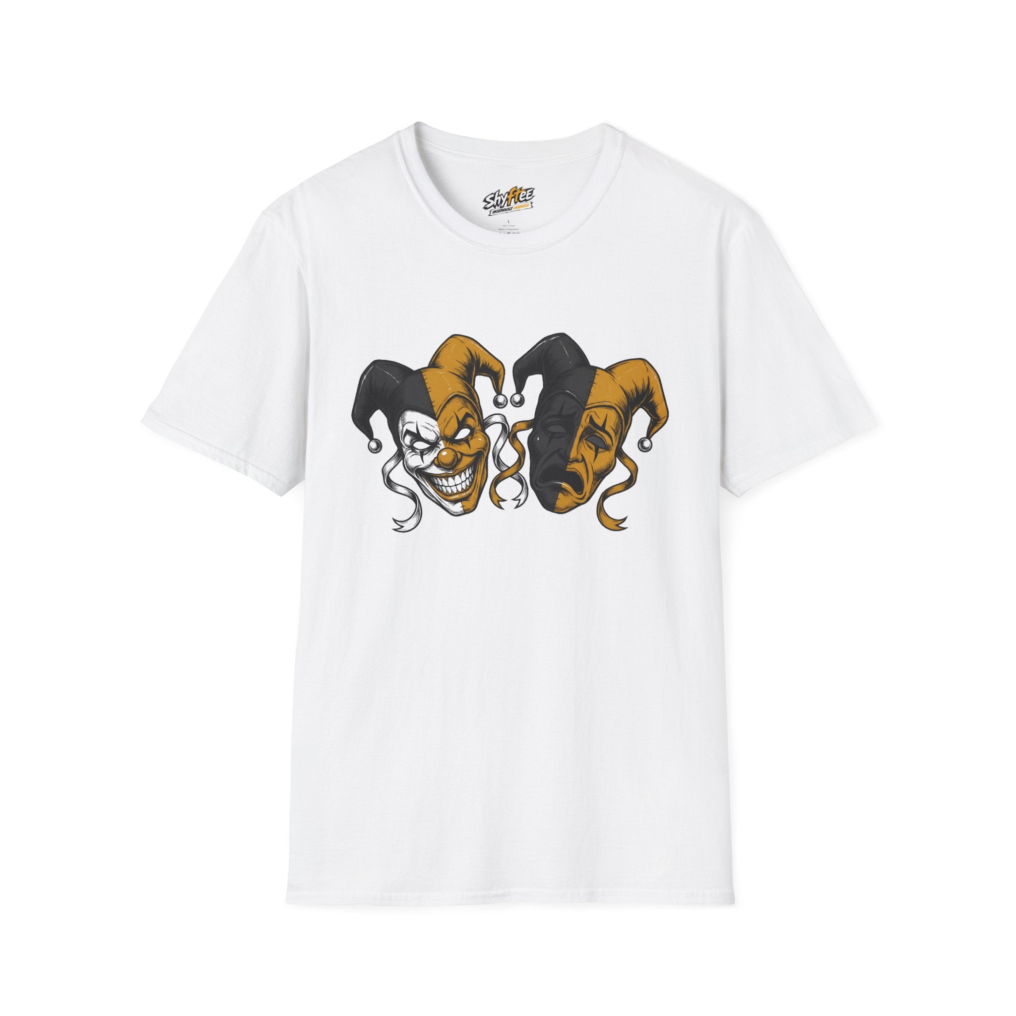 Shyftee "Comedy & Tragedy" Tee (Yellow)
