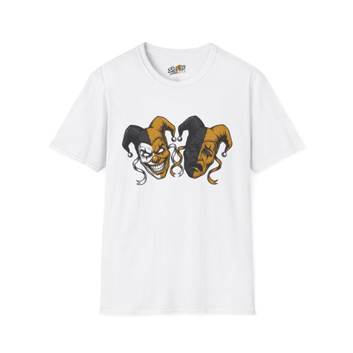 Shyftee "Comedy & Tragedy" Tee (Yellow)