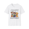 Shyftee "Adopt Don't Shop" Tee (Pride-Inspired)