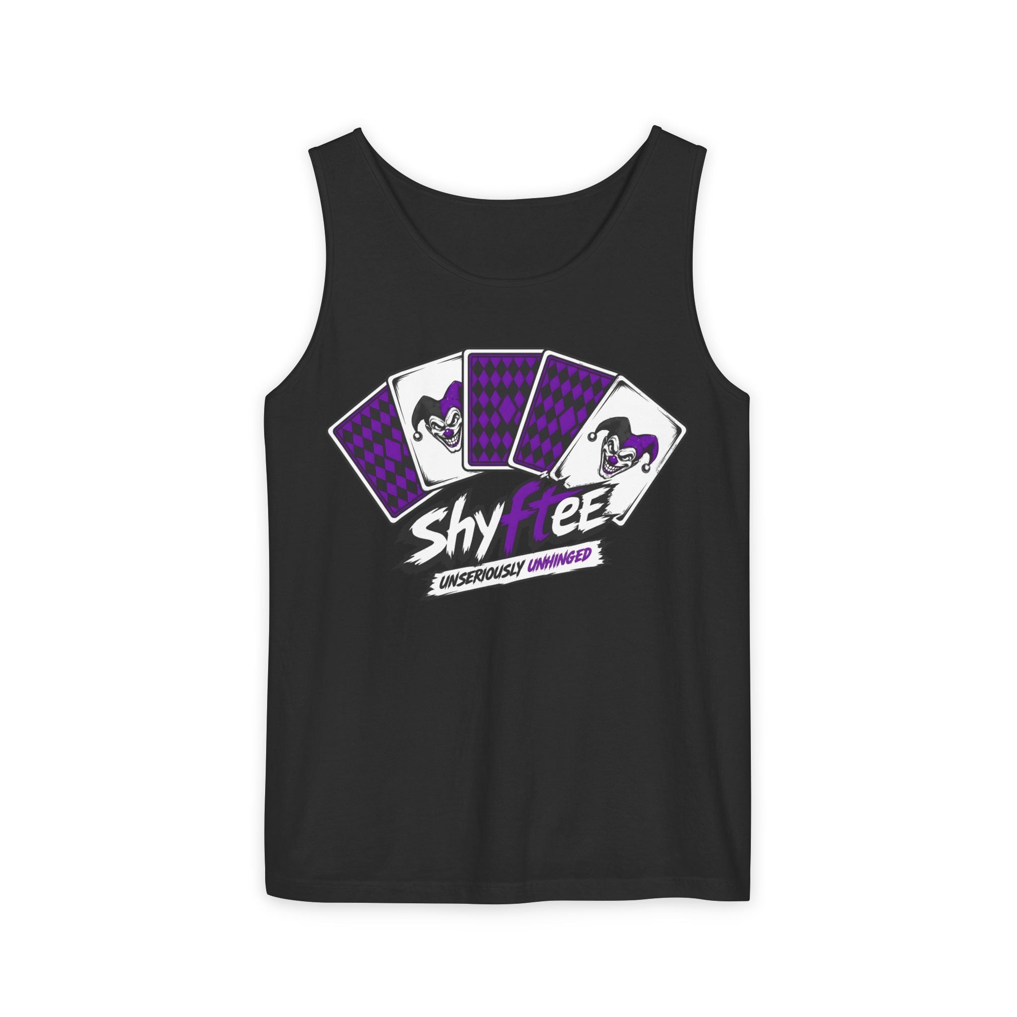 Shyftee "Stacked Deck" Tank Top (Purple)