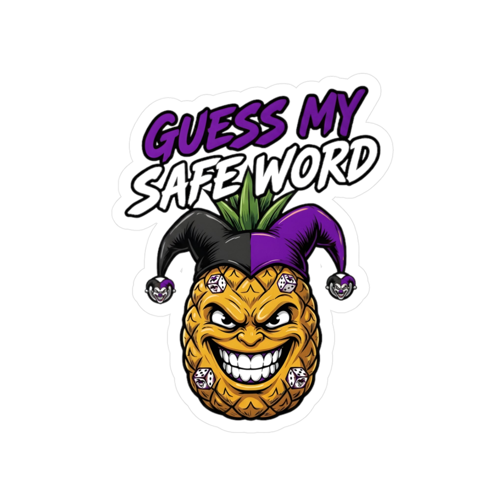 Shyftee "Pineapple" Sticker (Purple)