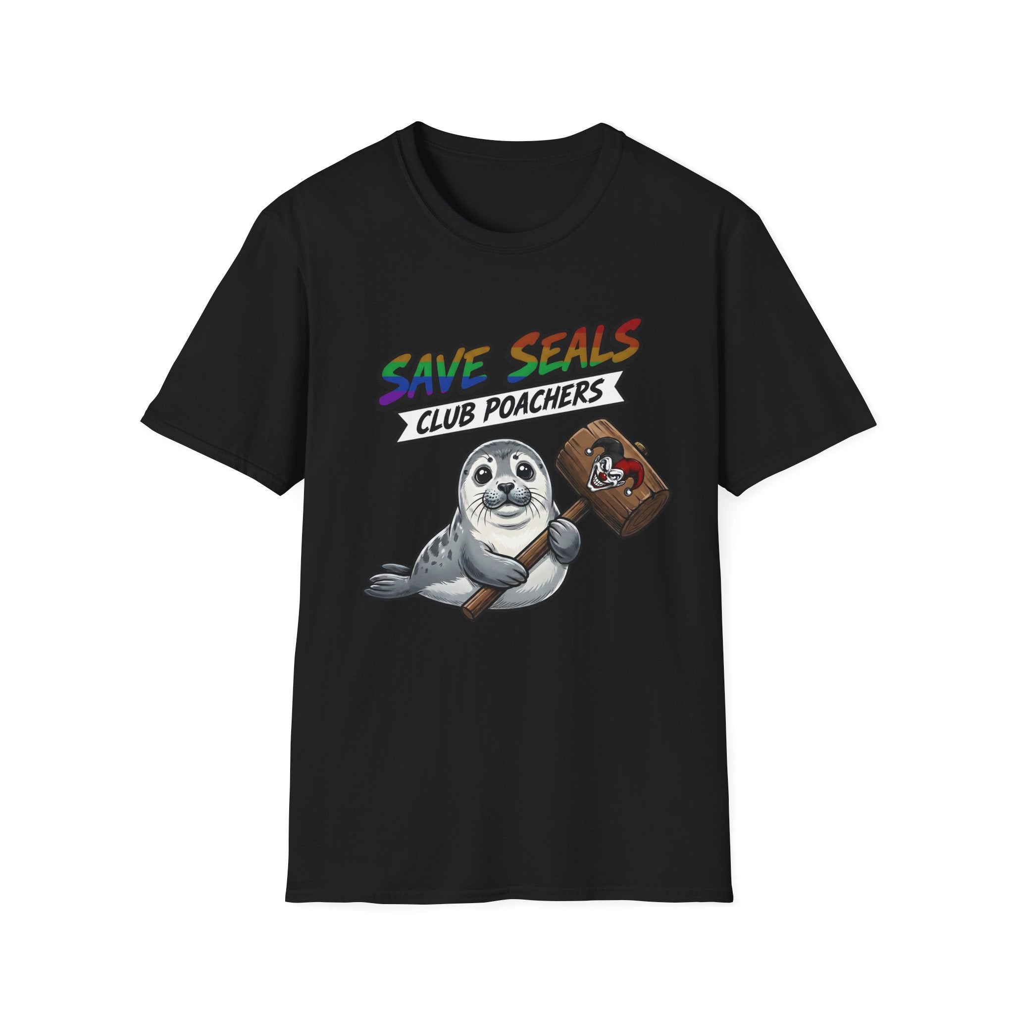 Shyftee "Save Seals - Club Poachers" Tee (Pride-Inspired)