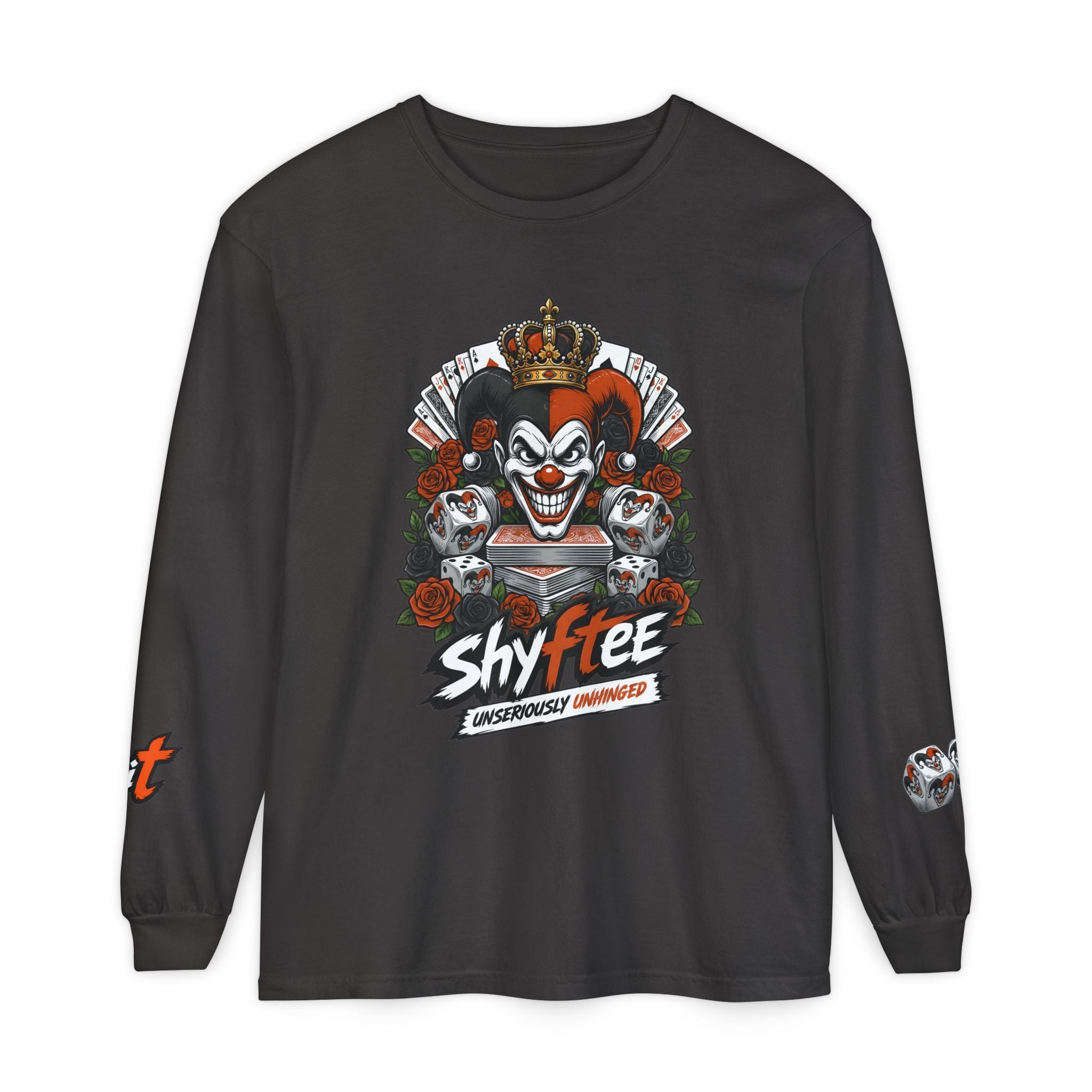 Shyftee "Stacked" Long-Sleeve (Orange)