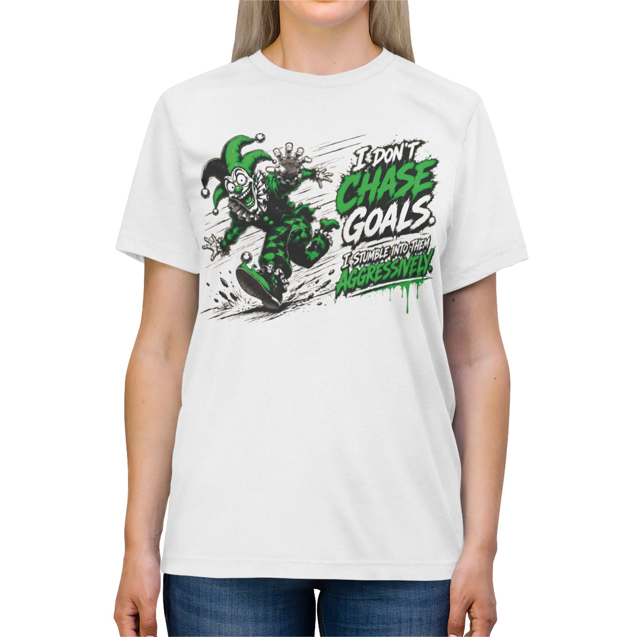 Shyftee "Don't Chase Goals" Tee (Green)