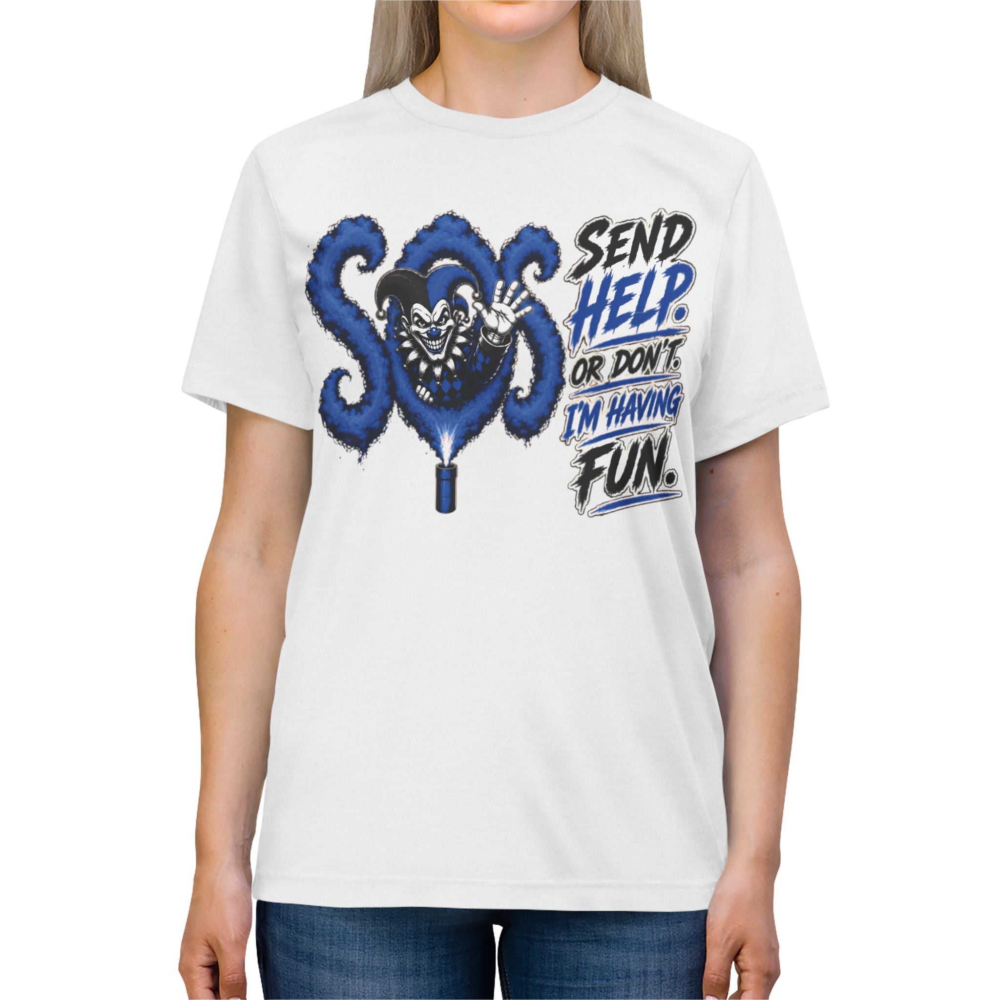 Shyftee "Send Help" Tee (Blue)