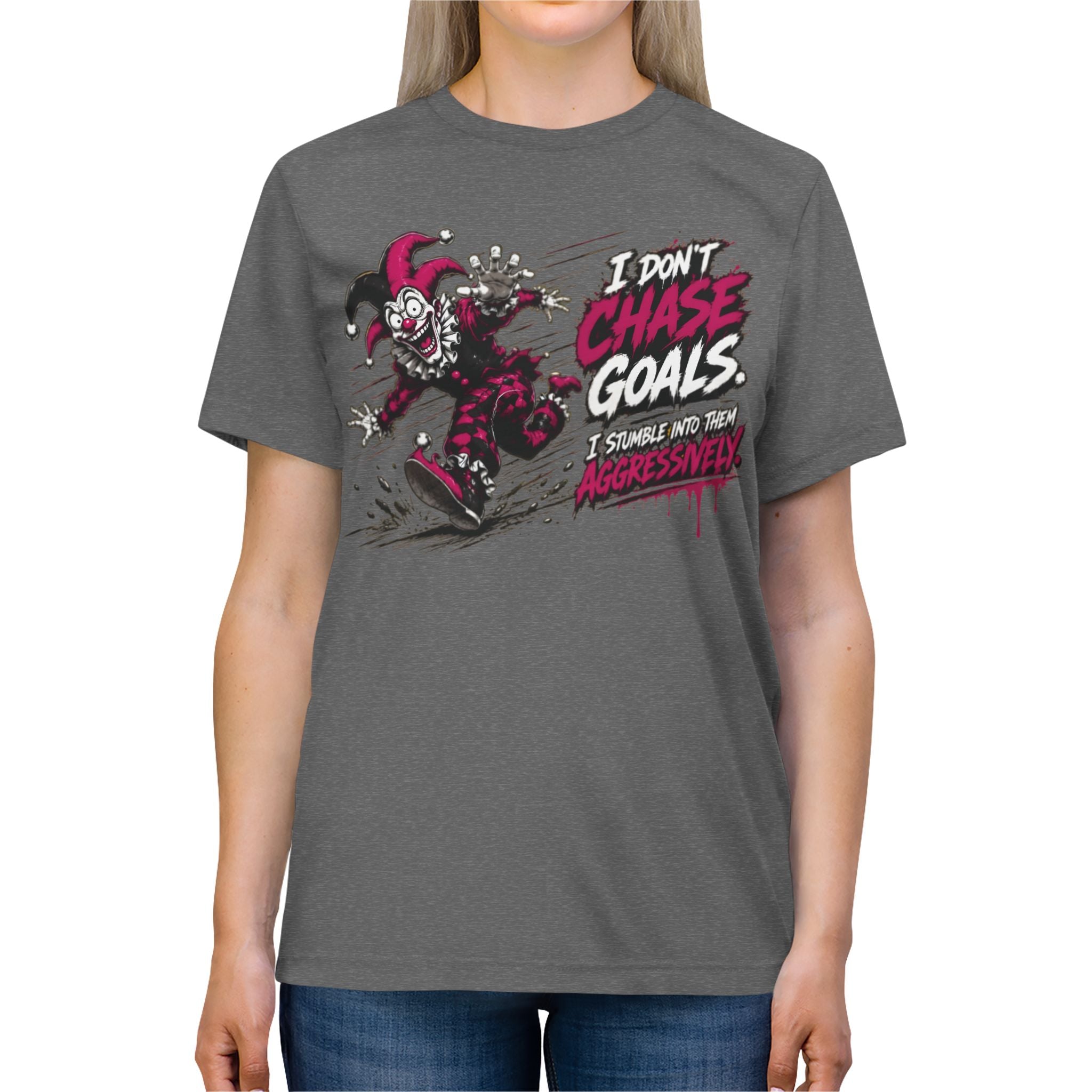 Shyftee "Don't Chase Goals" Tee (Pink)