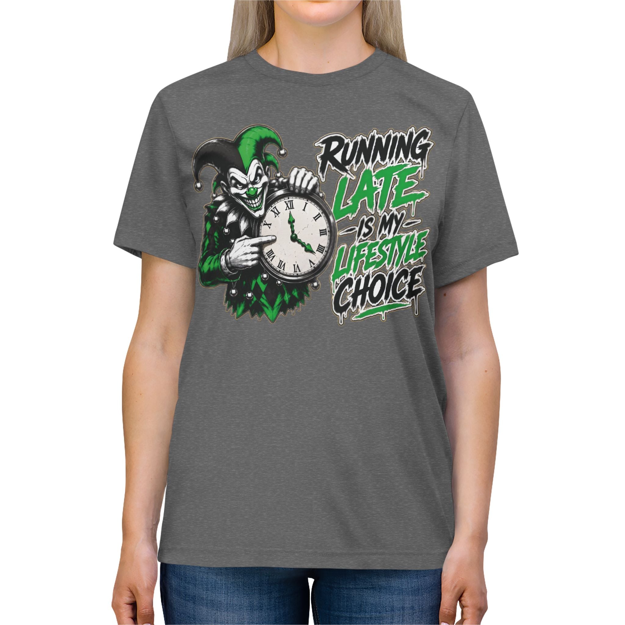 Shyftee "Late is my Lifestyle" Tee (Green)