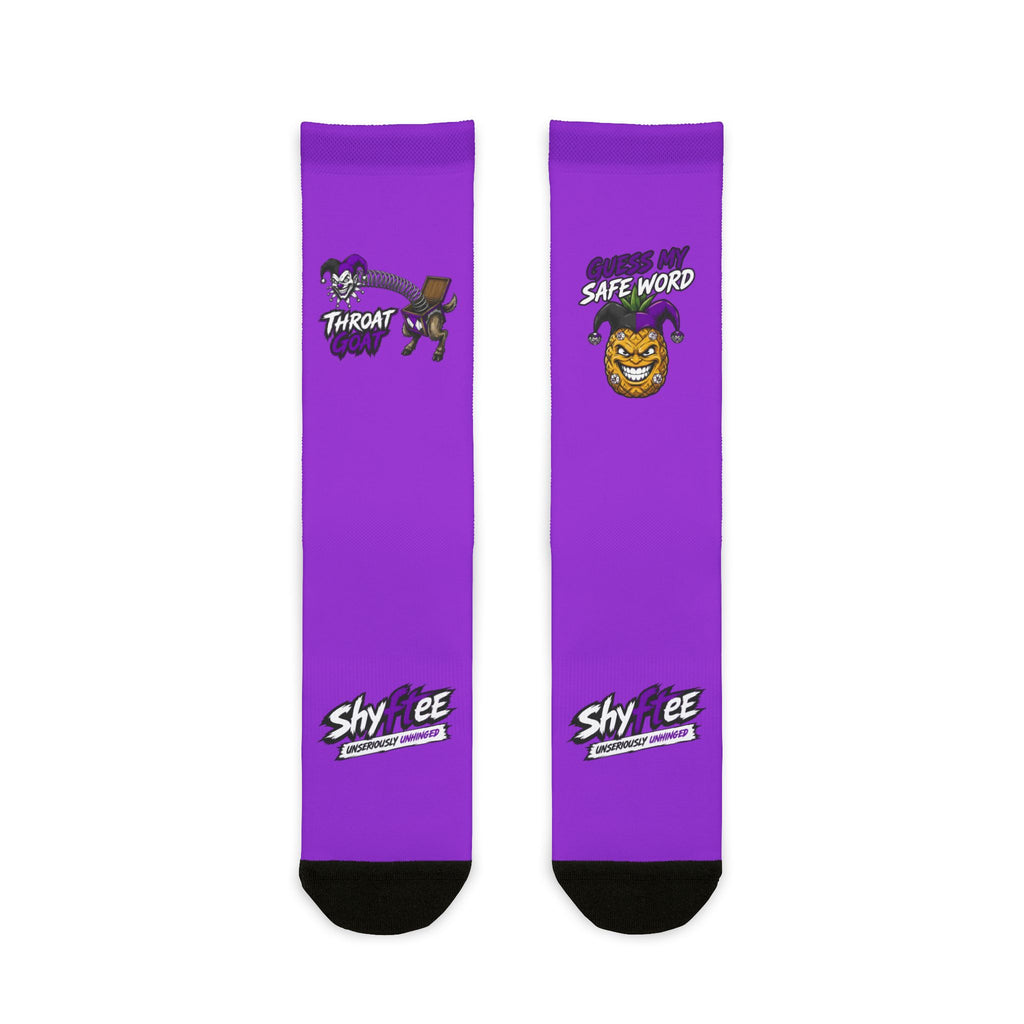 Shyftee "Offensive" Crew Socks (Purple)