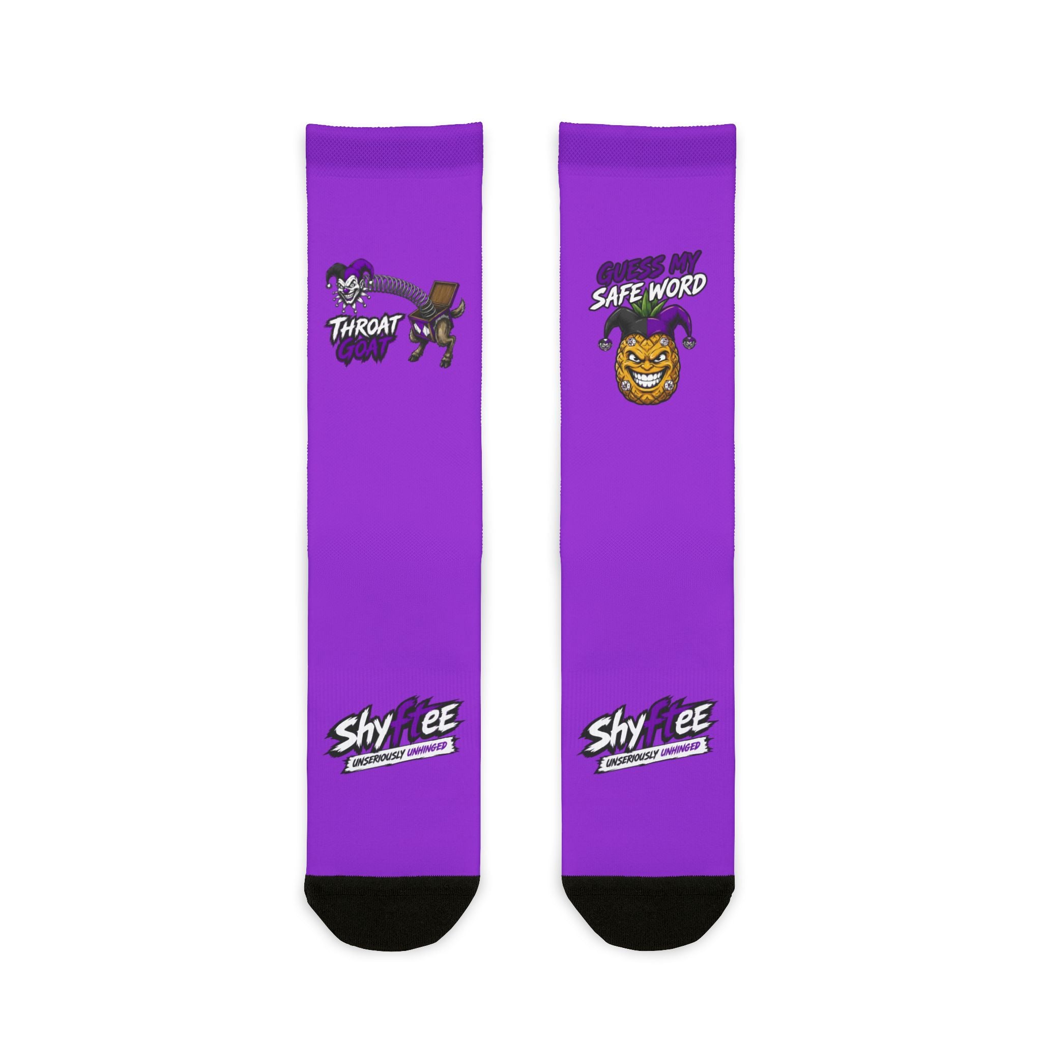 Shyftee "Offensive" Crew Socks (Purple)
