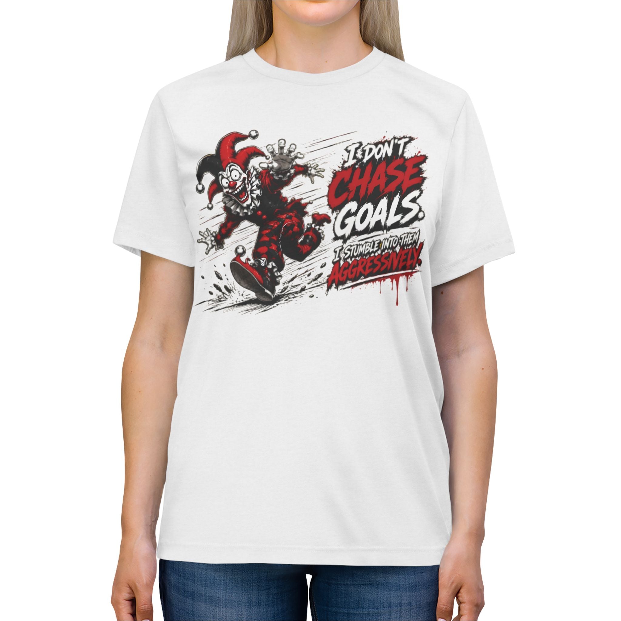 Shyftee "Don't Chase Goals" Tee (Red)