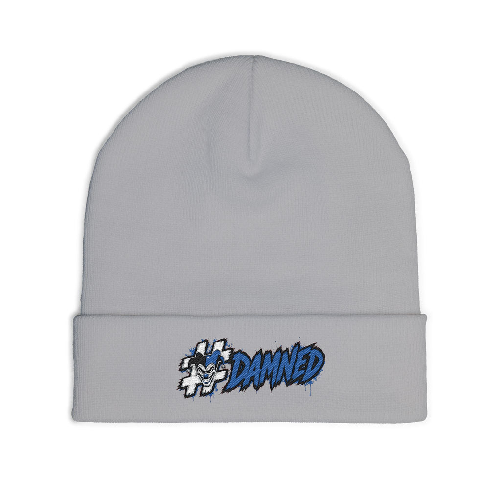 Shyftee "#Damned" Knit Beanie (Blue)