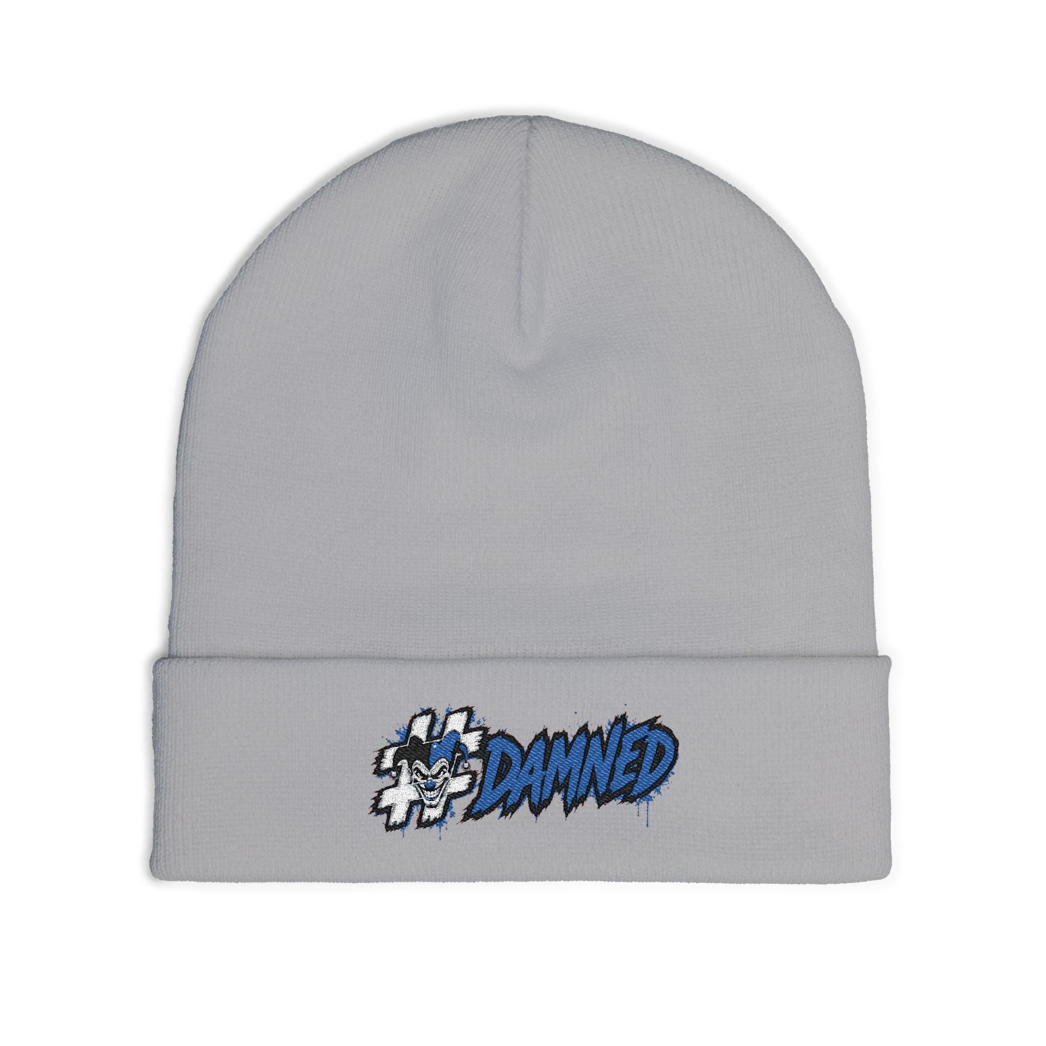 Shyftee "#Damned" Knit Beanie (Blue)