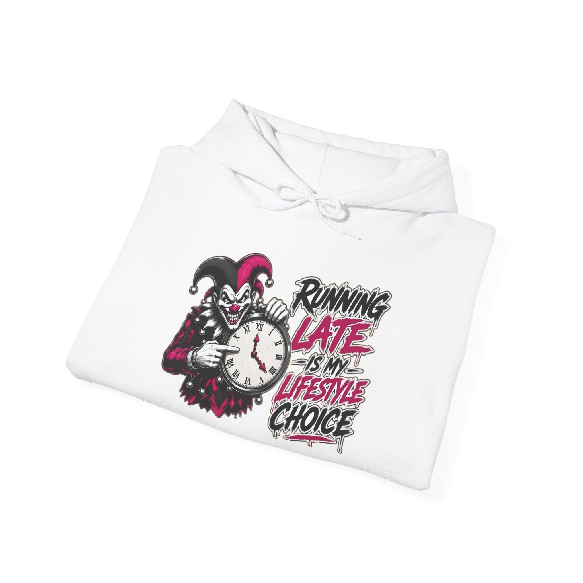 Shyftee "Late is my Lifestyle" Hoodie (Pink)