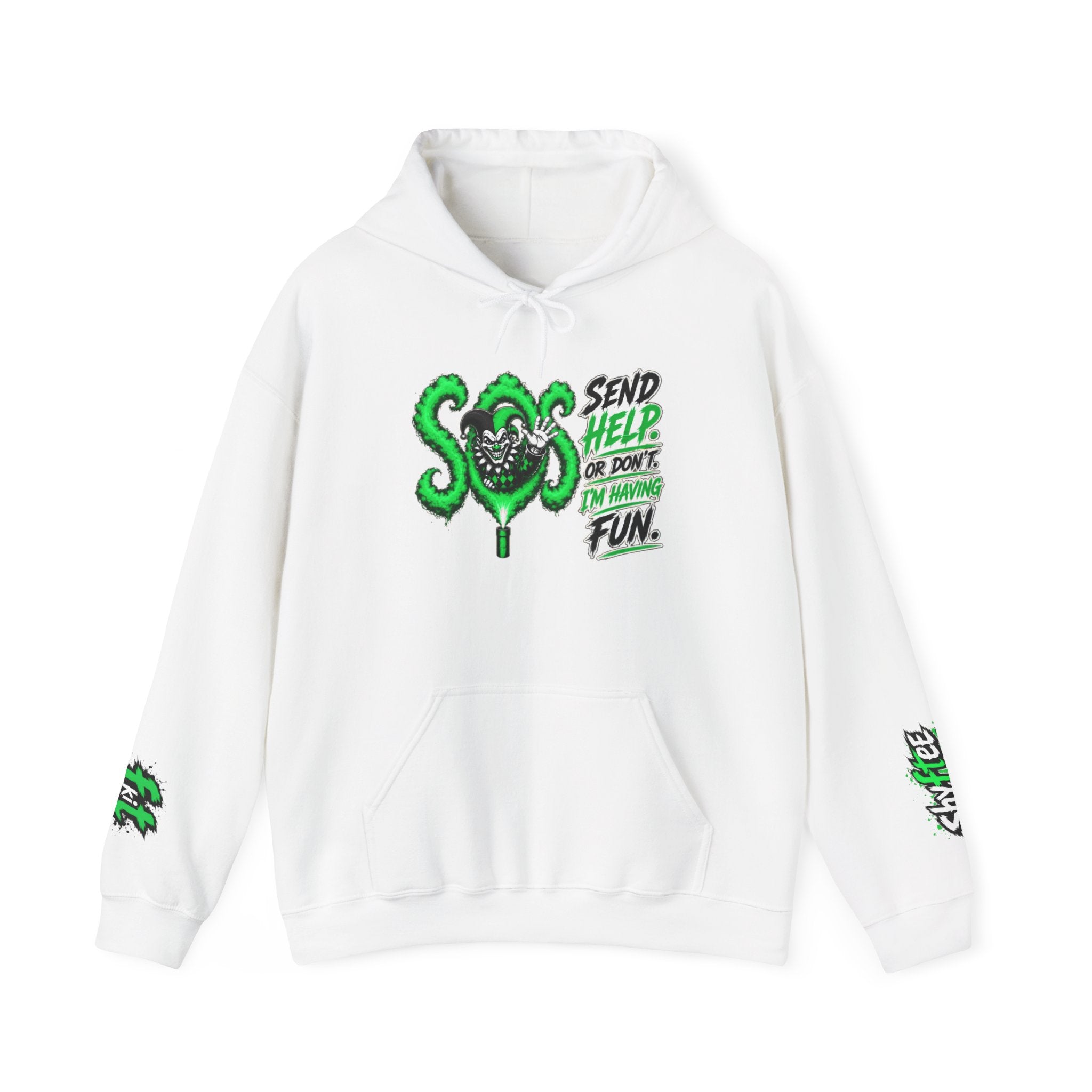 Shyftee "Send Help" Hoodie (Green)