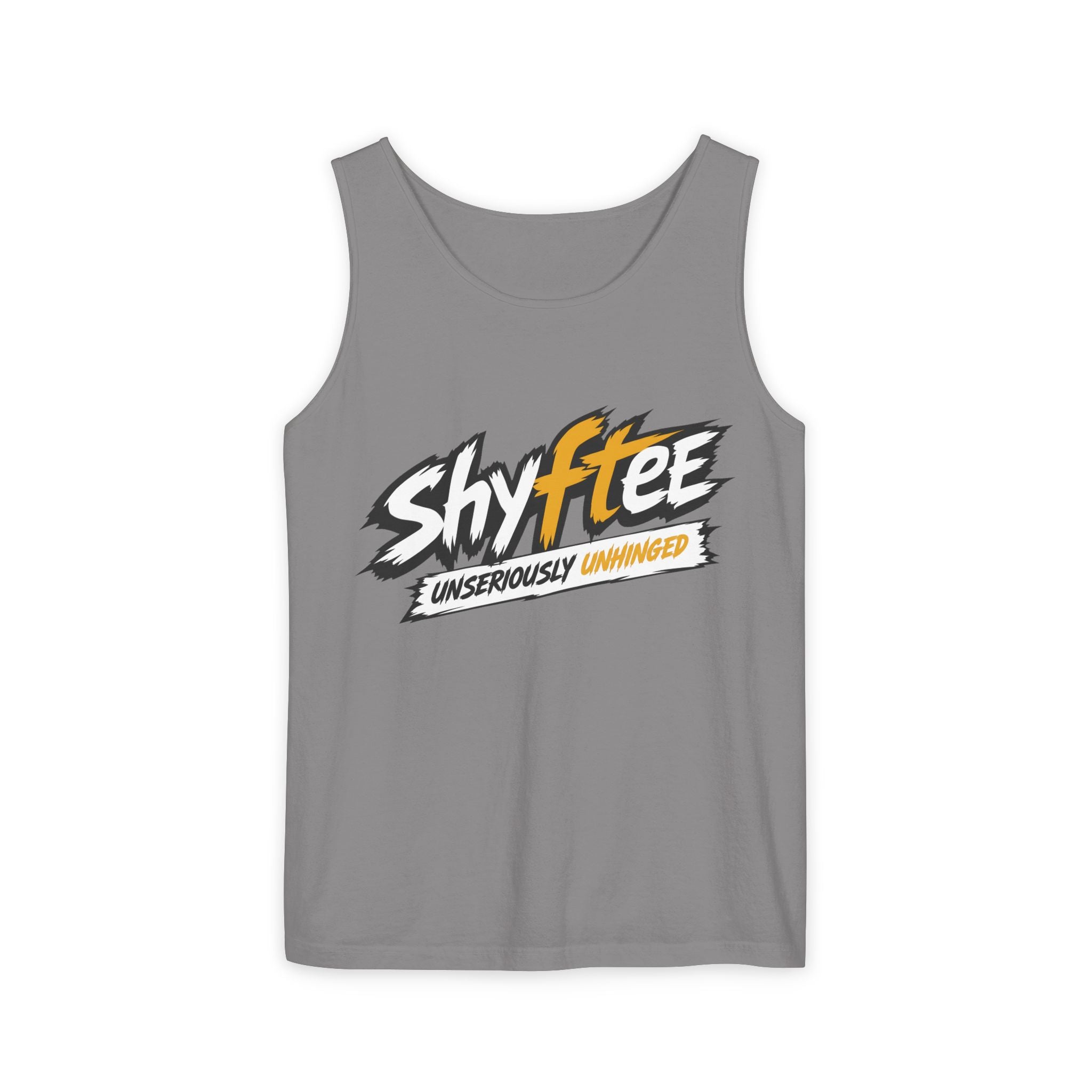 Shyftee "Unseriously Unhinged" Tank Top (Yellow)