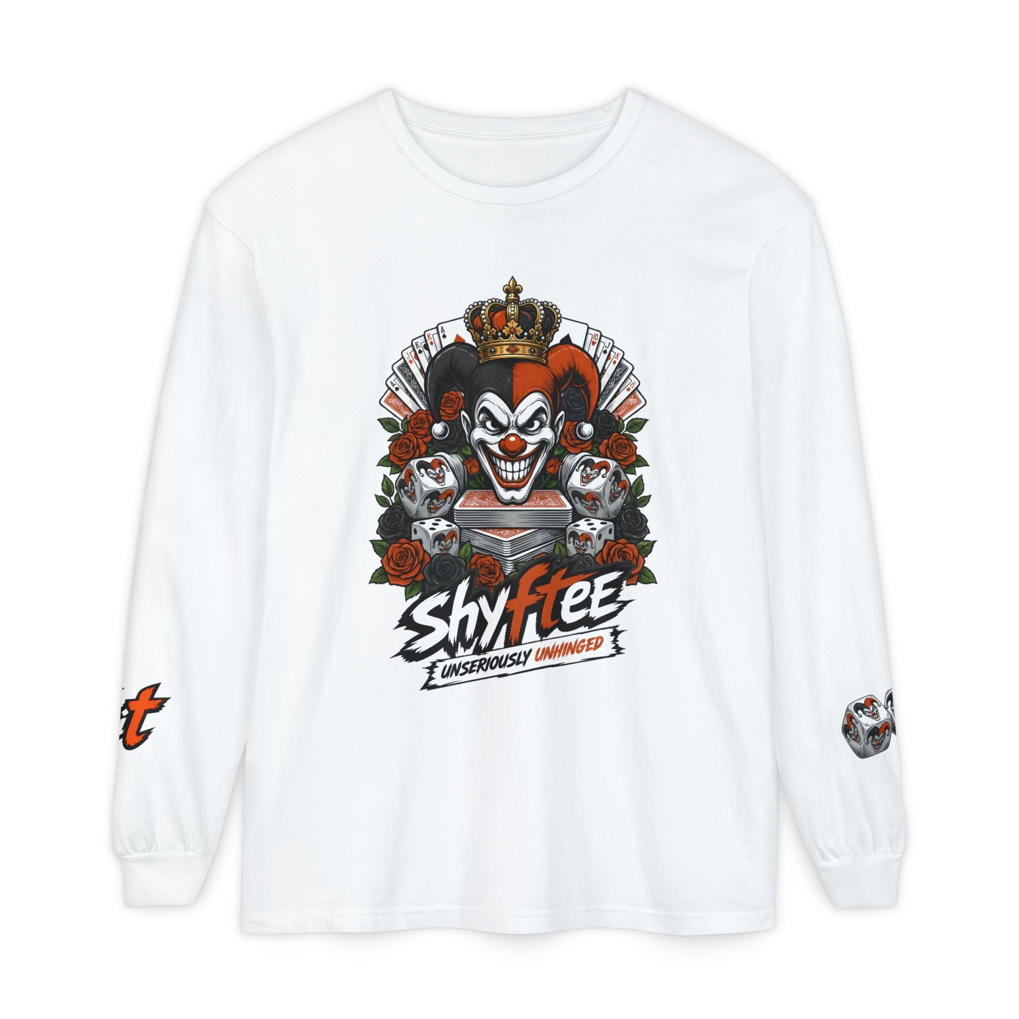 Shyftee "Stacked" Long-Sleeve (Orange)
