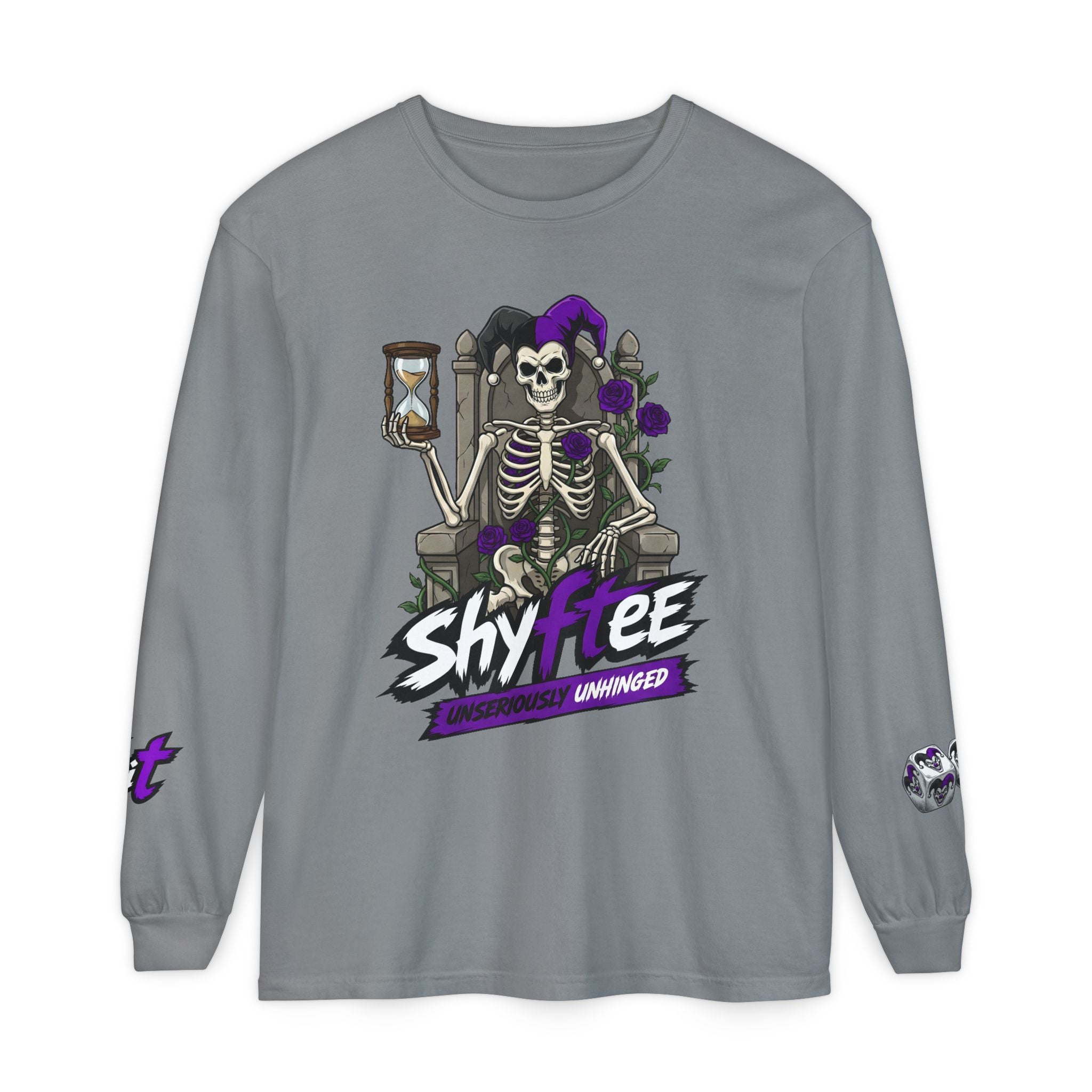 Shyftee "Time's Up" Long-Sleeve (Purple)