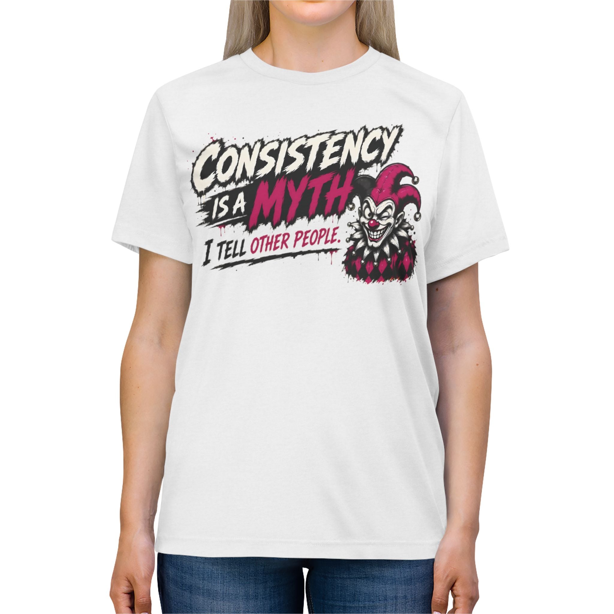 Shyftee "Consistency is a Myth" Tee (Pink)