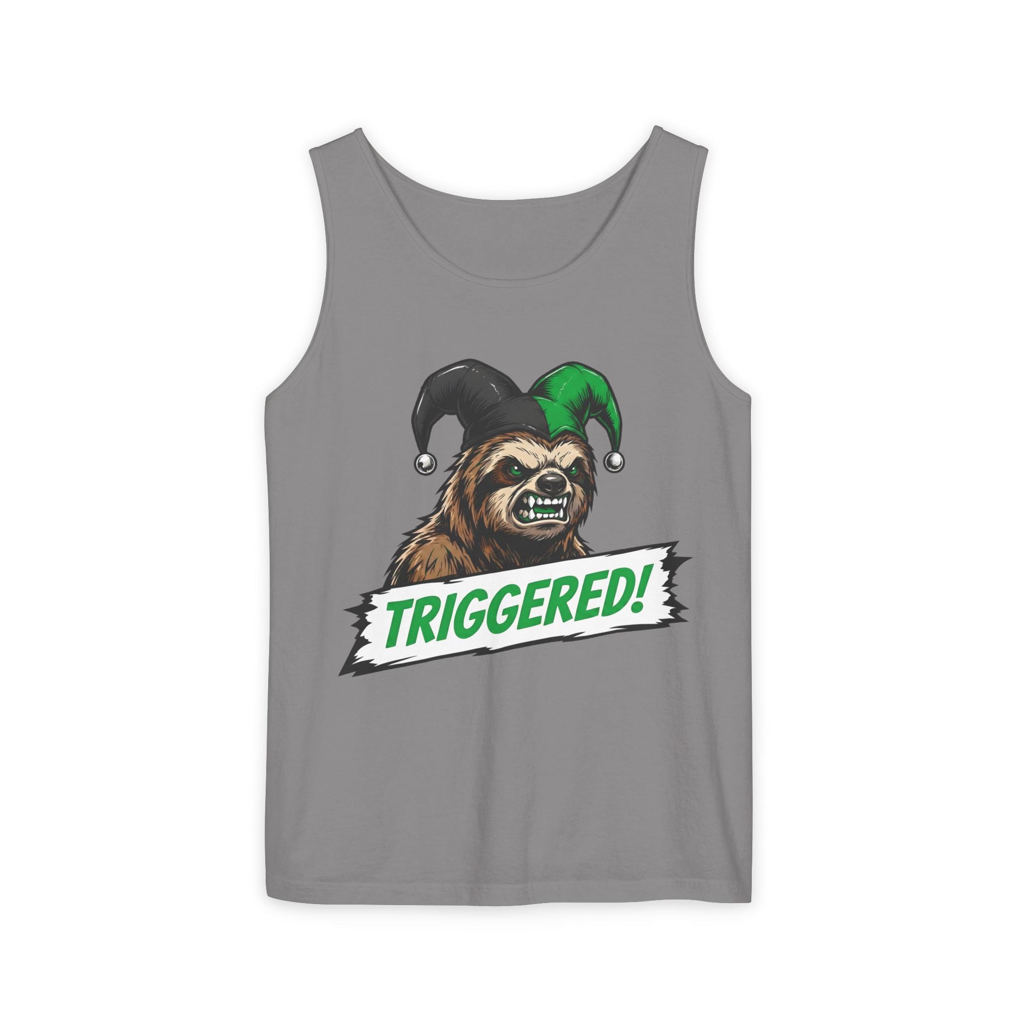 Shyftee "Triggered" Tank Top (Green)