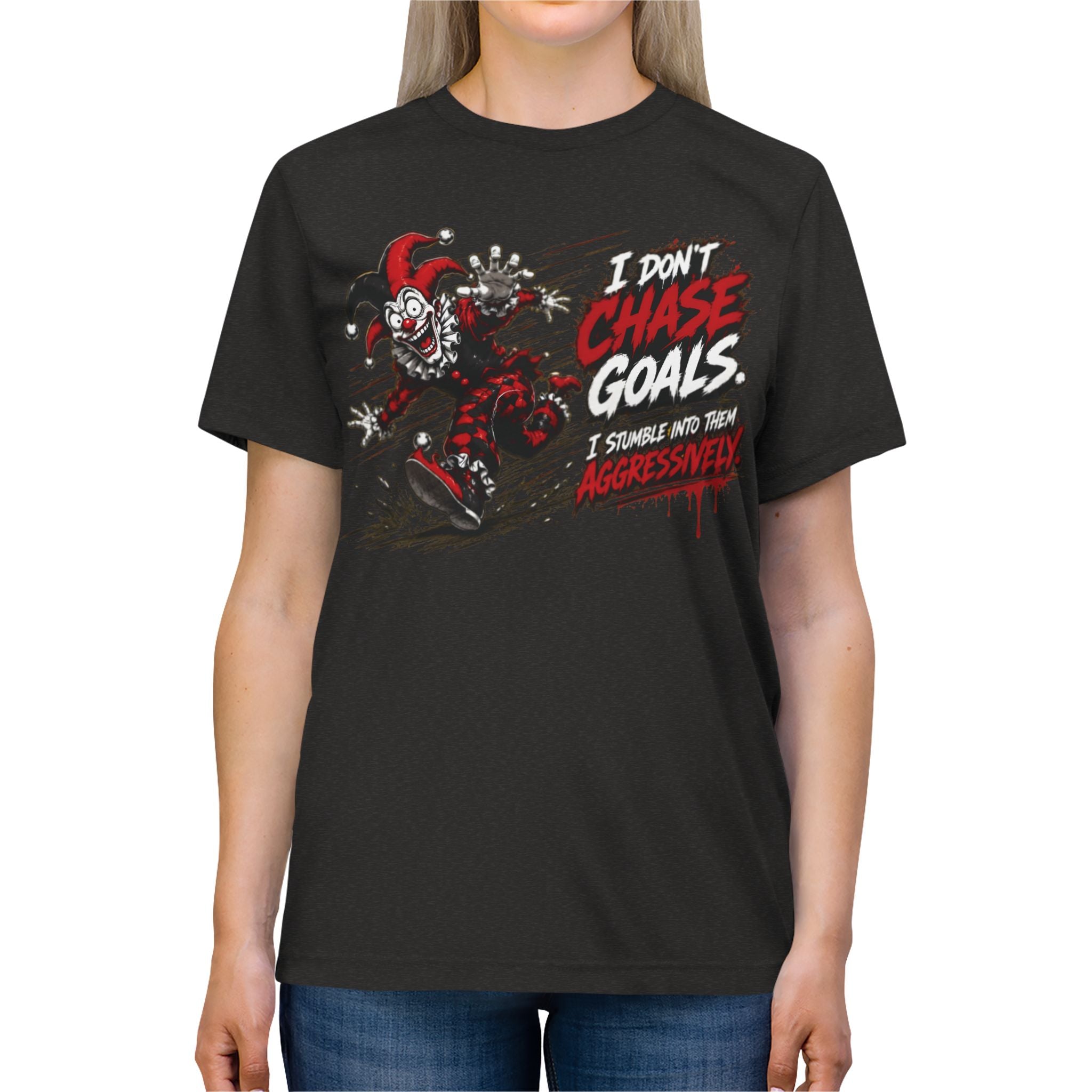 Shyftee "Don't Chase Goals" Tee (Red)