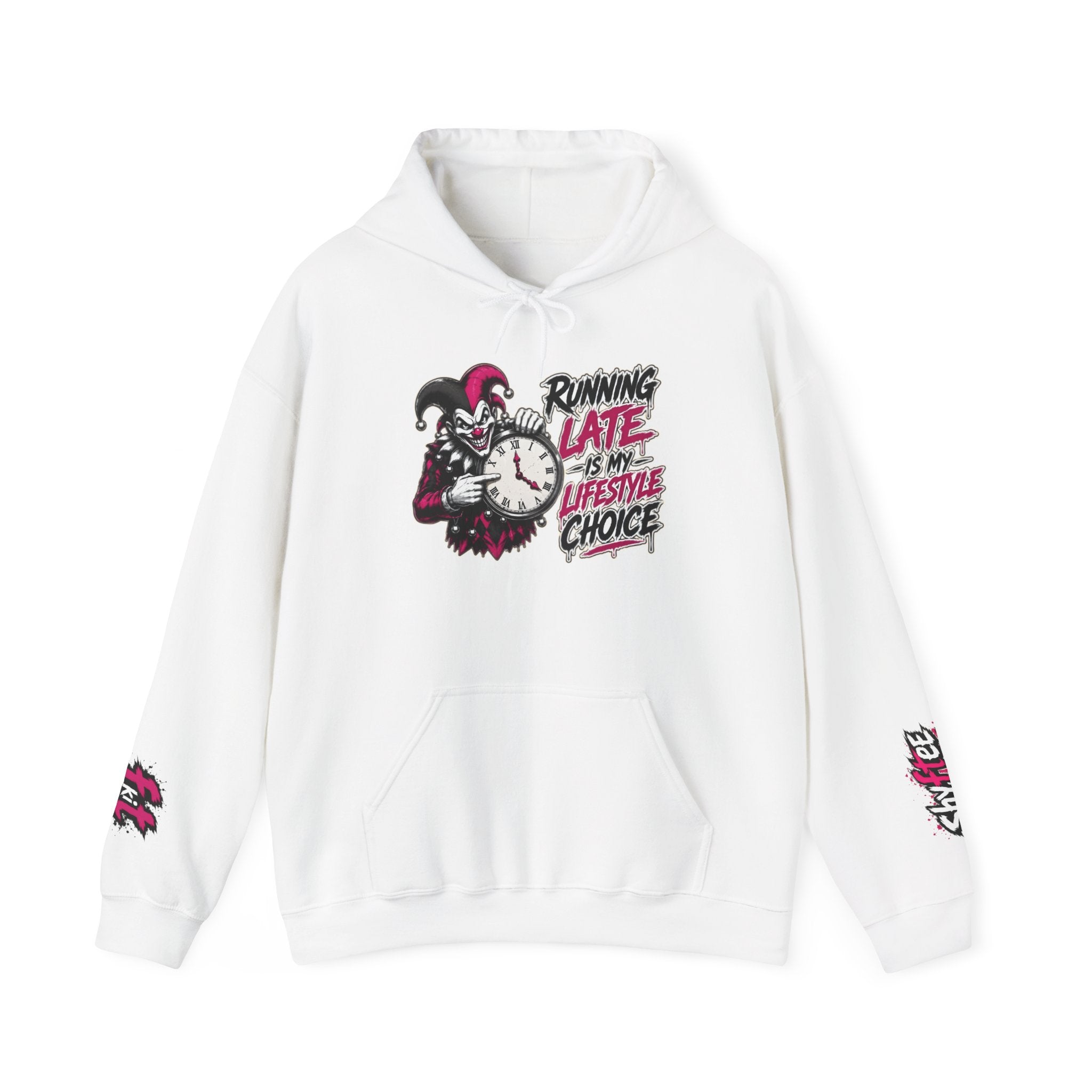 Shyftee "Late is my Lifestyle" Hoodie (Pink)
