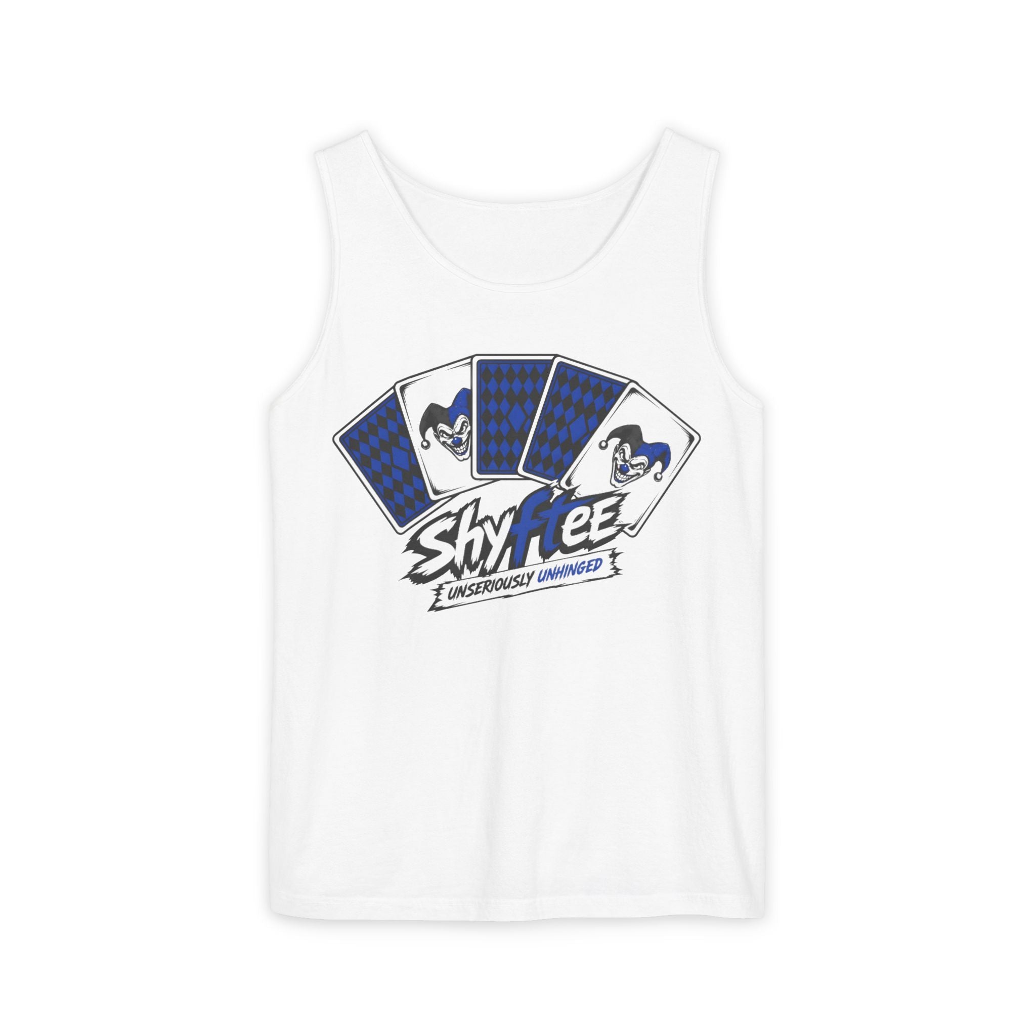 Shyftee "Stacked Deck" Tank Top (Blue)