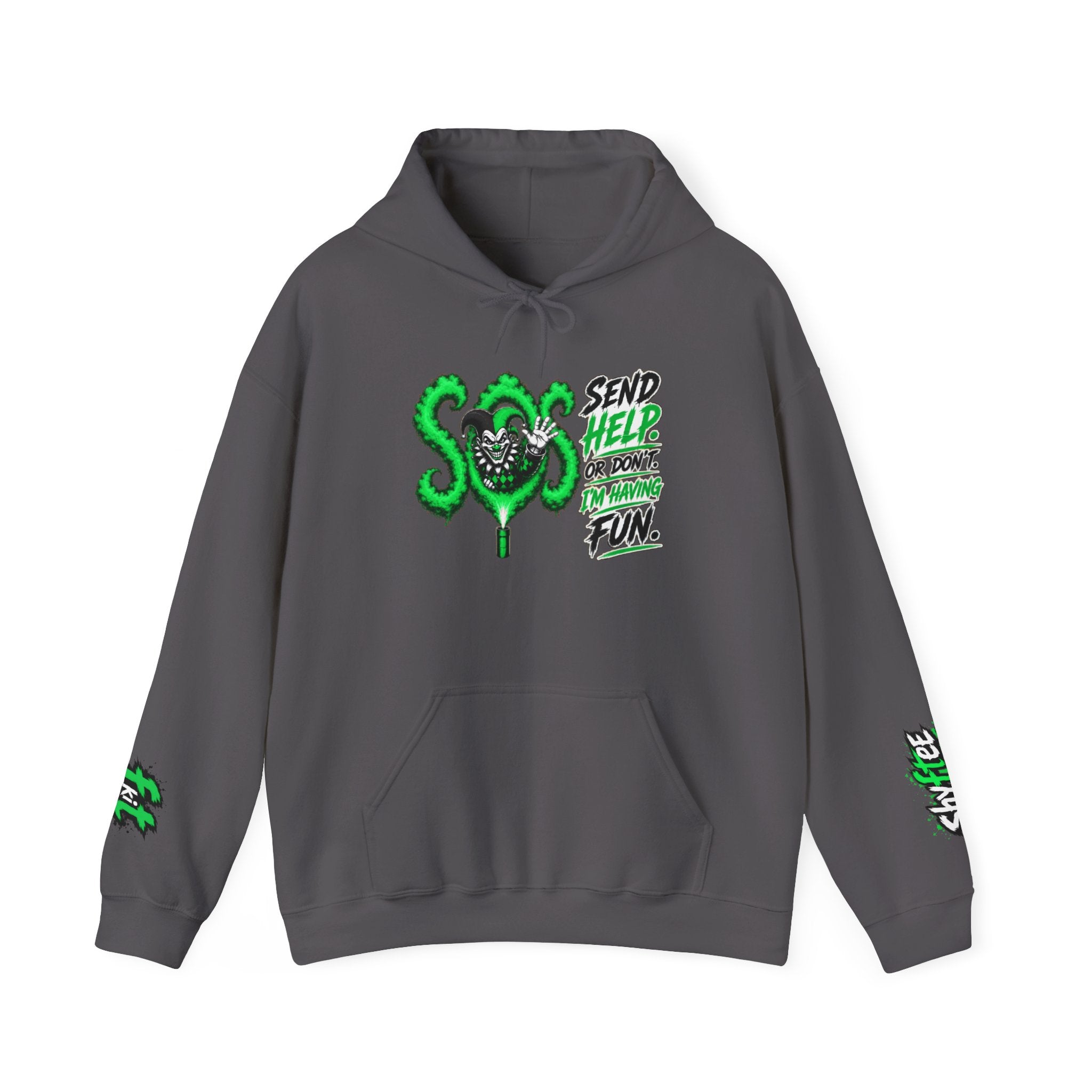 Shyftee "Send Help" Hoodie (Green)