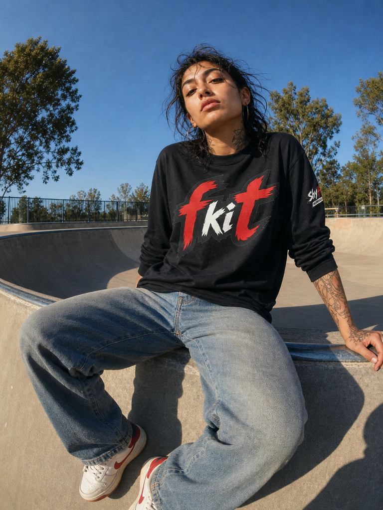 Shyftee "fkit" Long Sleeve Tee
