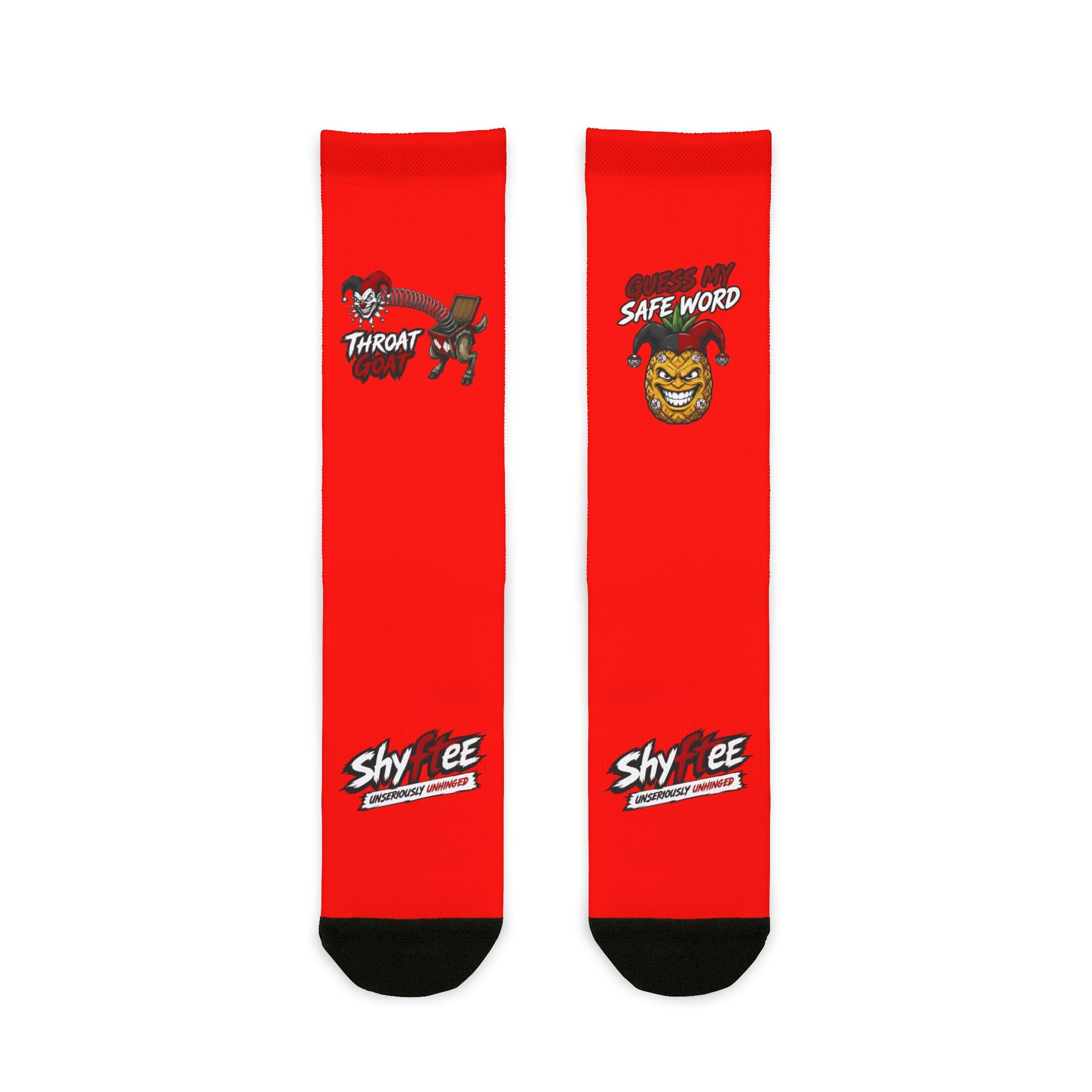 Shyftee "Offensive" Crew Socks (Red)