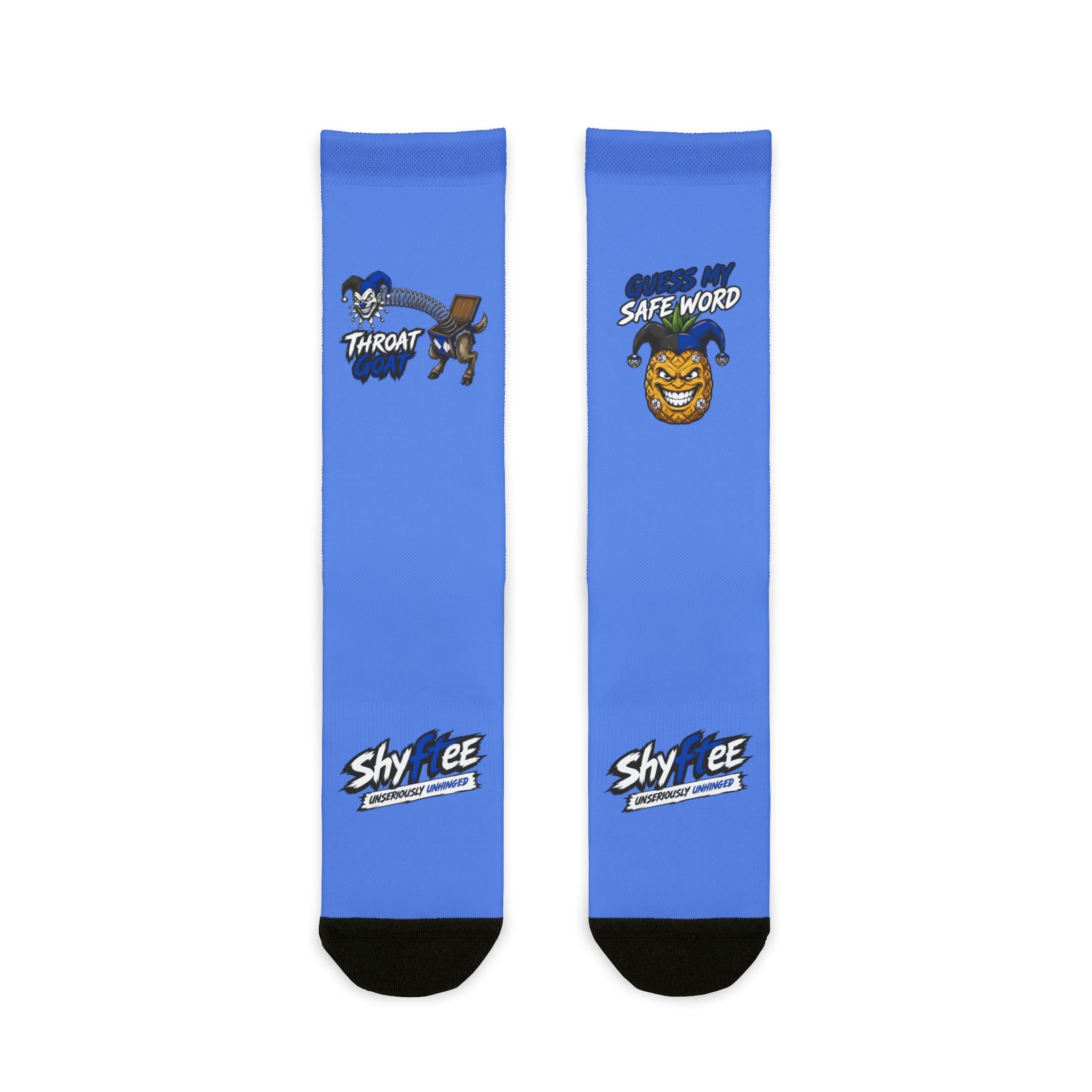 Shyftee "Offensive" Crew Socks (Blue)