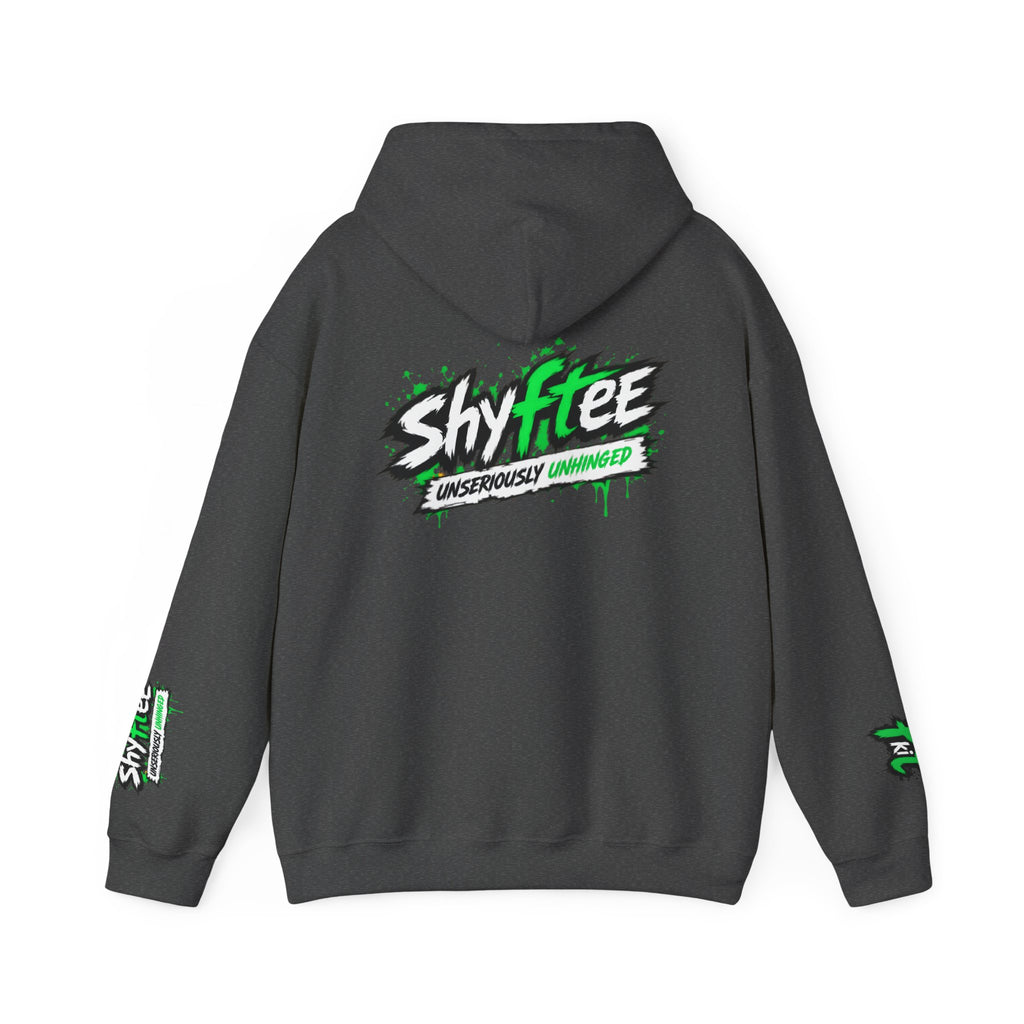 Shyftee "Unseriously Unhinged" Hoodie (Green)