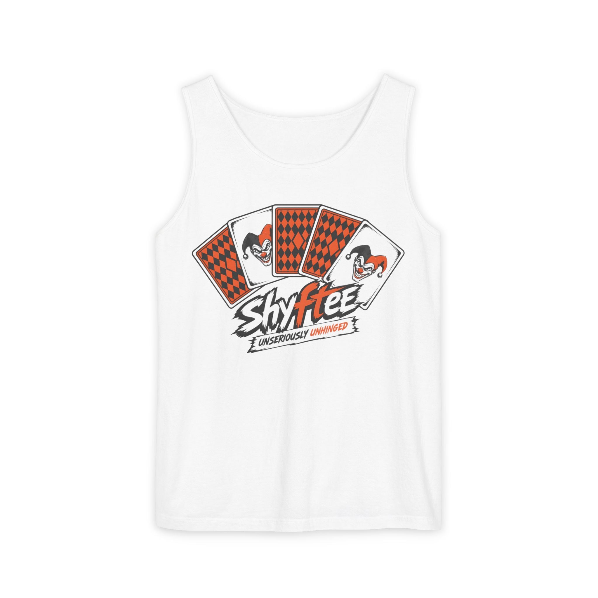 Shyftee "Stacked Deck" Tank Top (Orange)